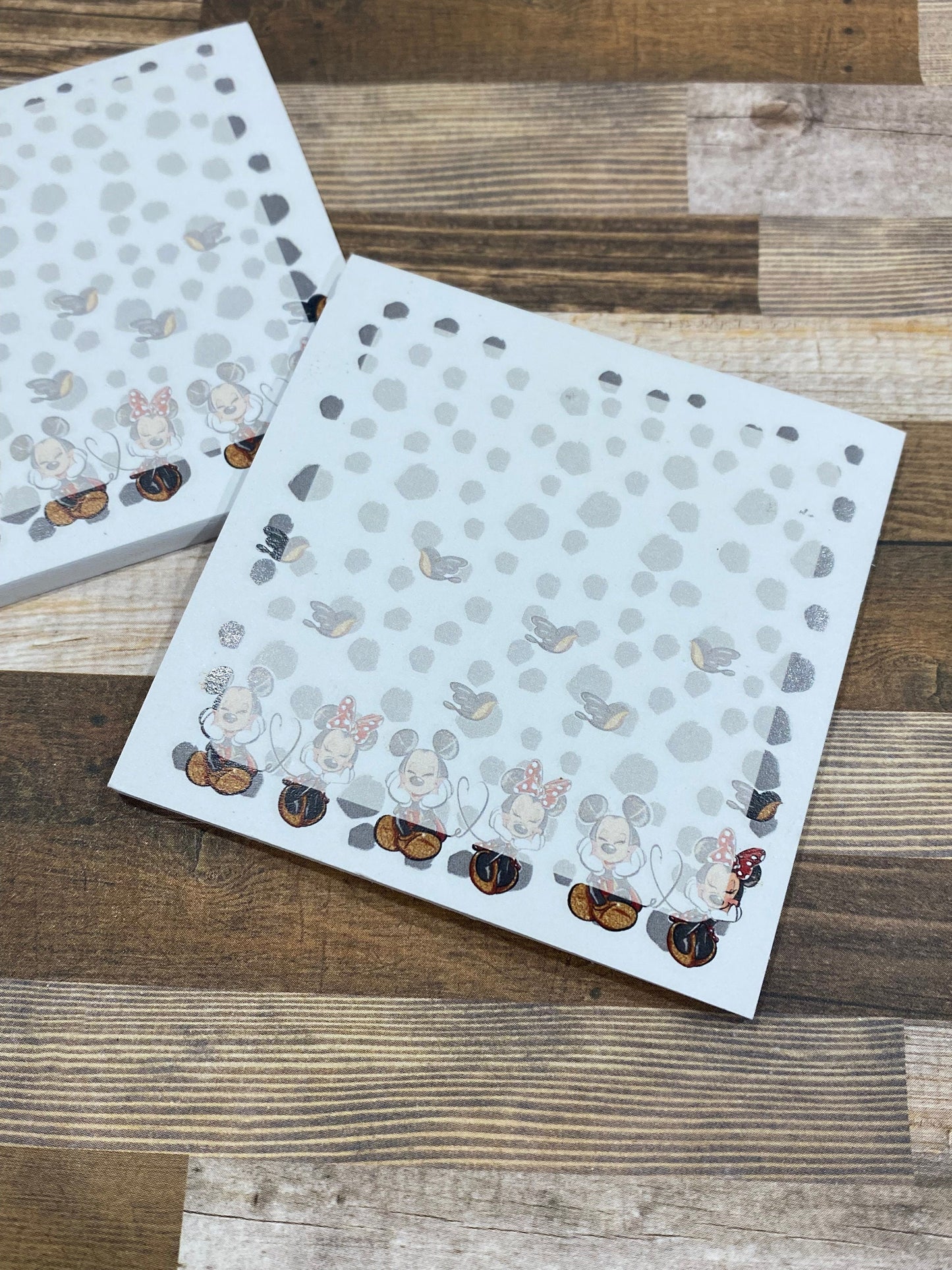 Mickey Minnie Inspired Sticky Notes