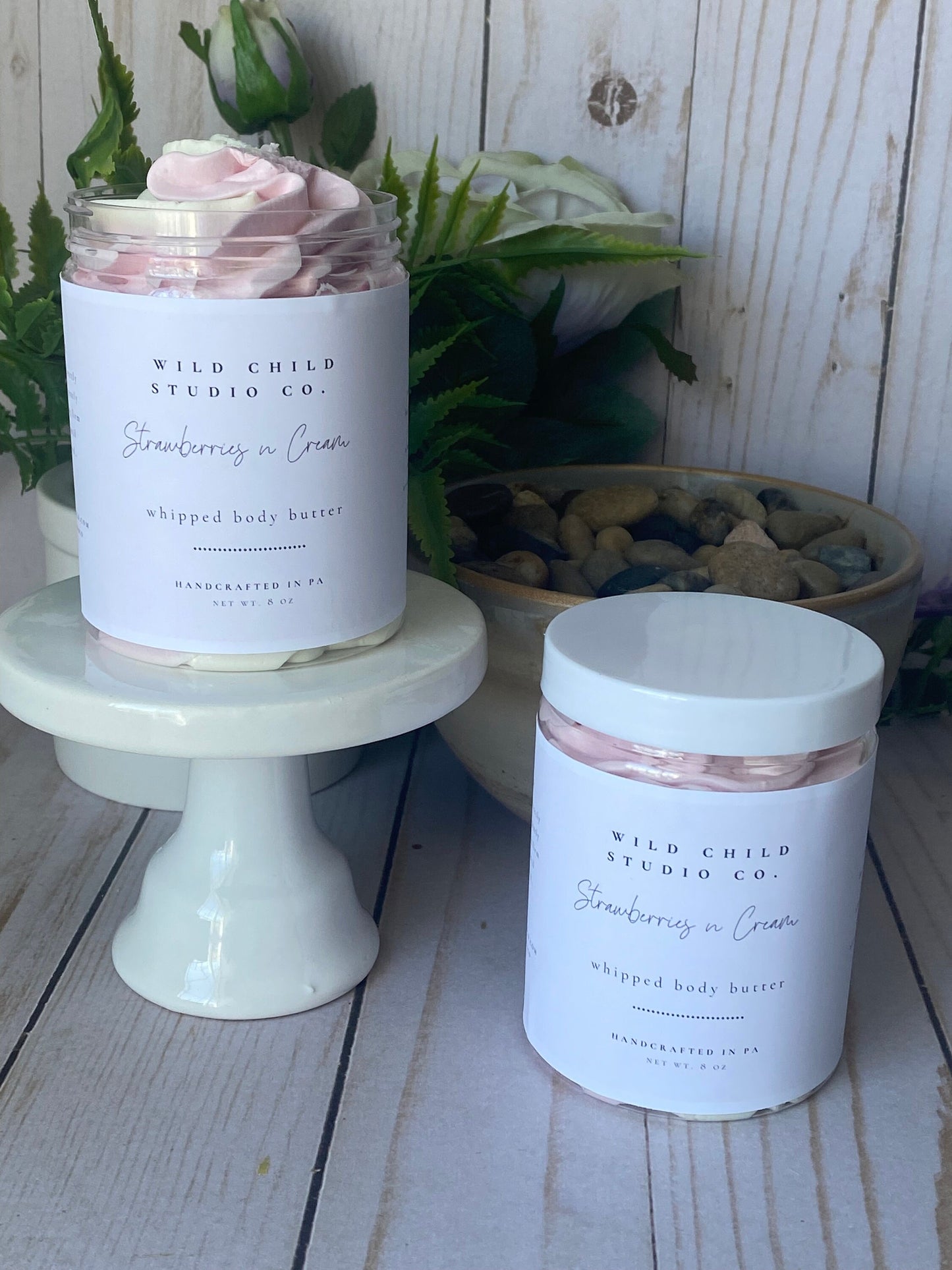 Strawberries n Cream Whipped Body Butter