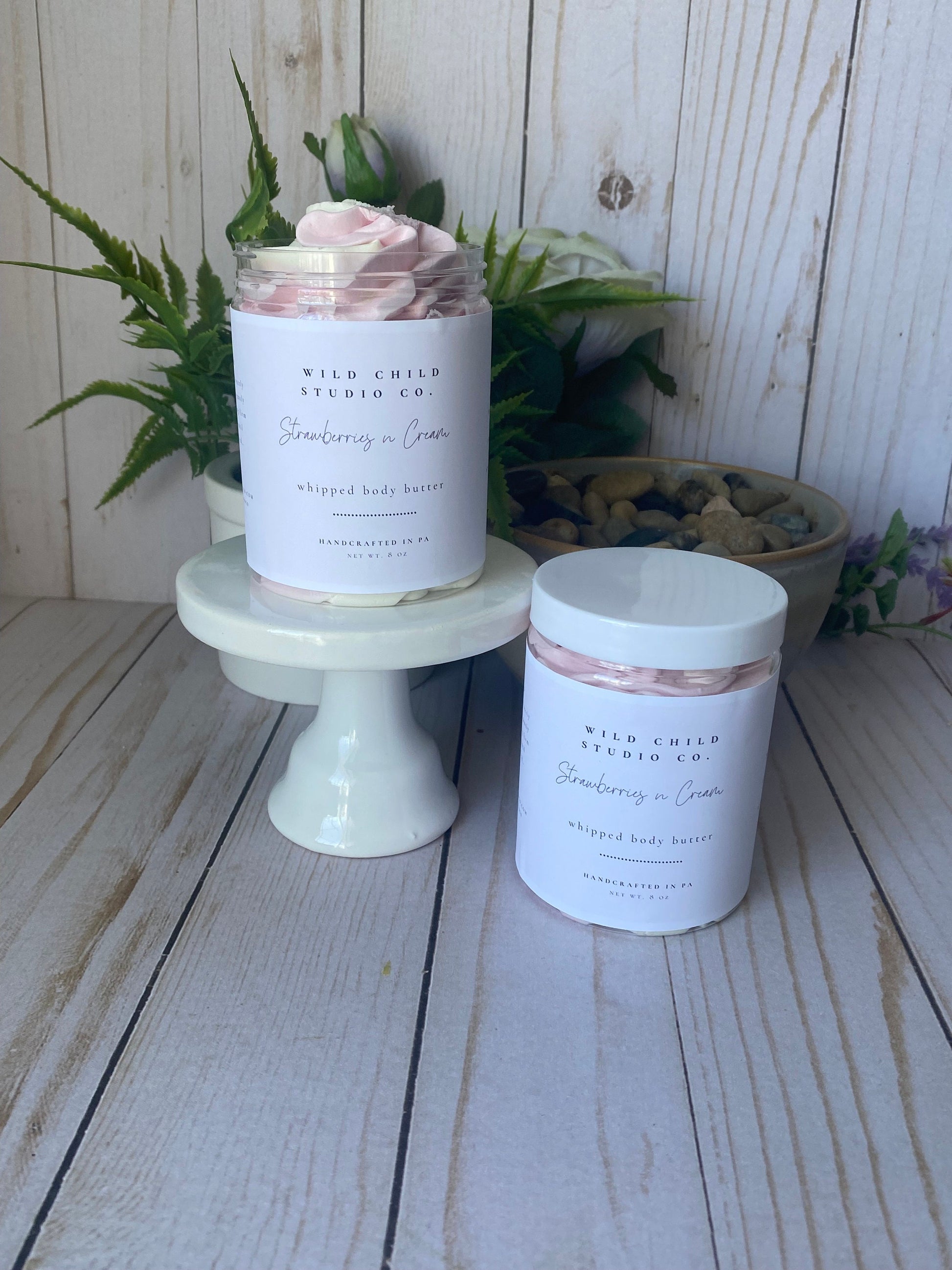 Strawberries n Cream Whipped Body Butter