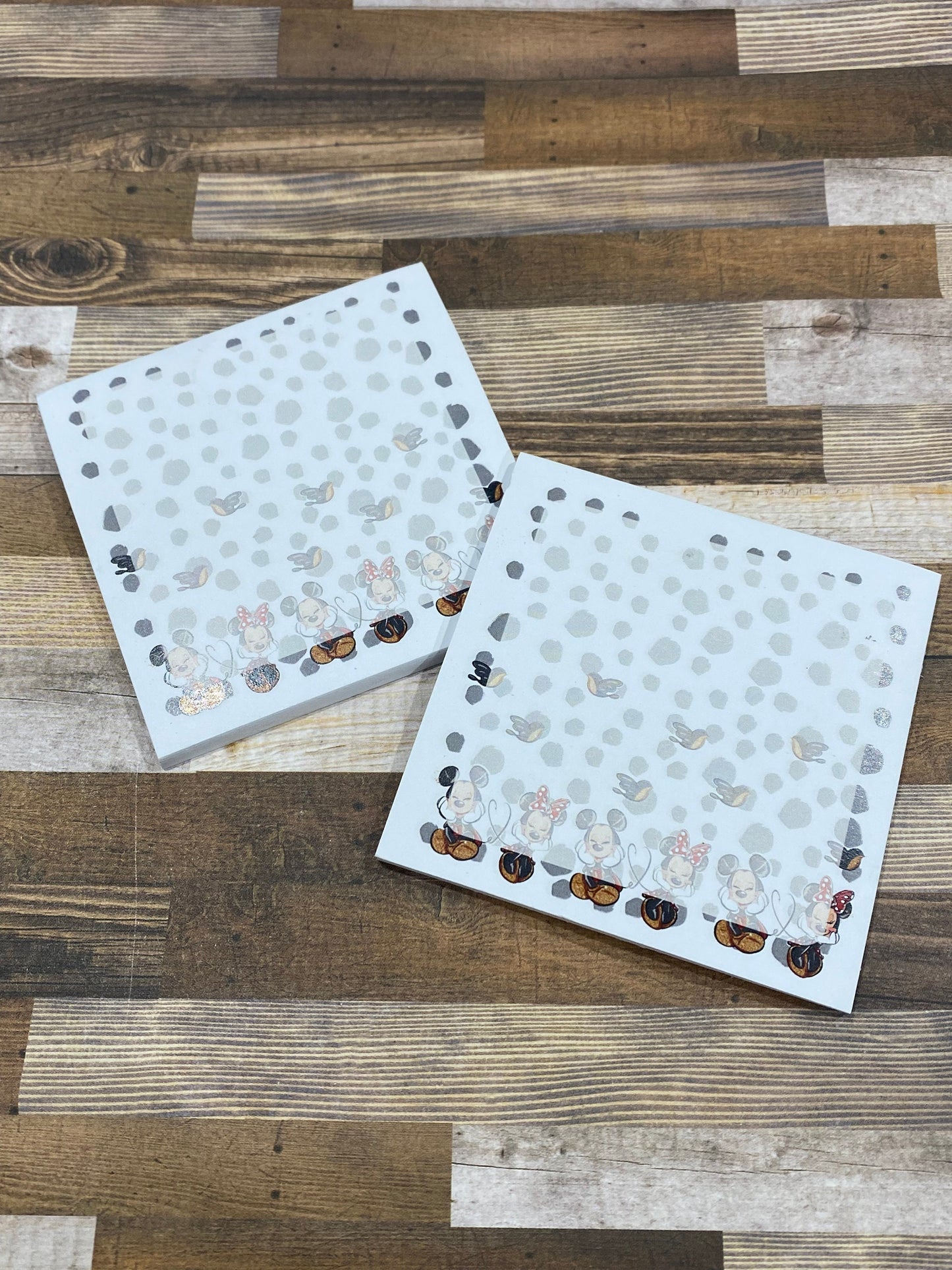Mickey Minnie Inspired Sticky Notes