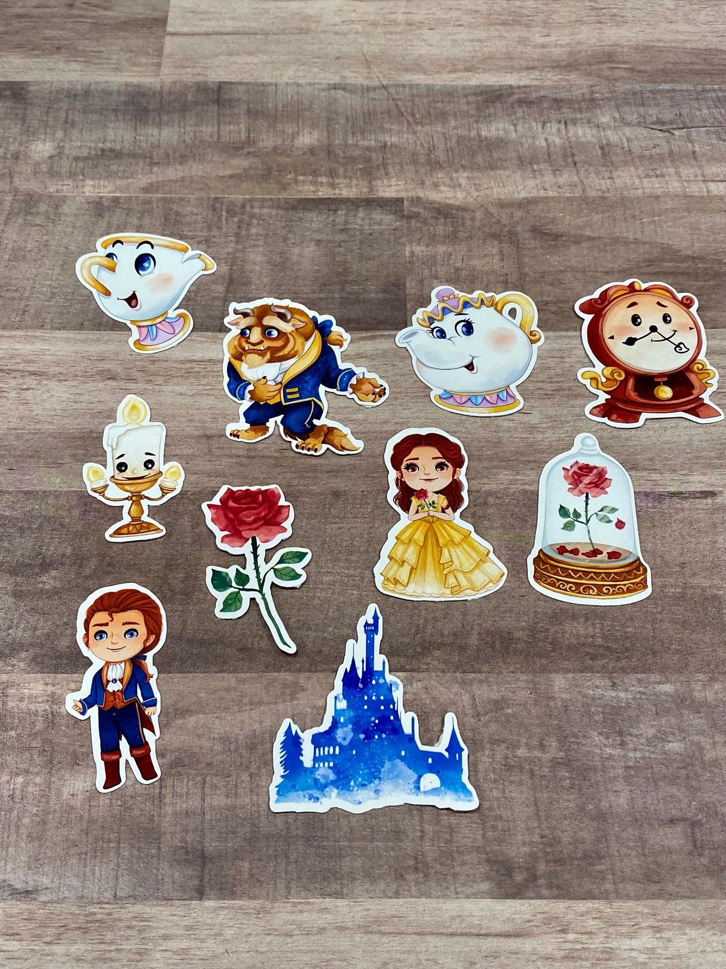 Beauty Beast Sticker Pack