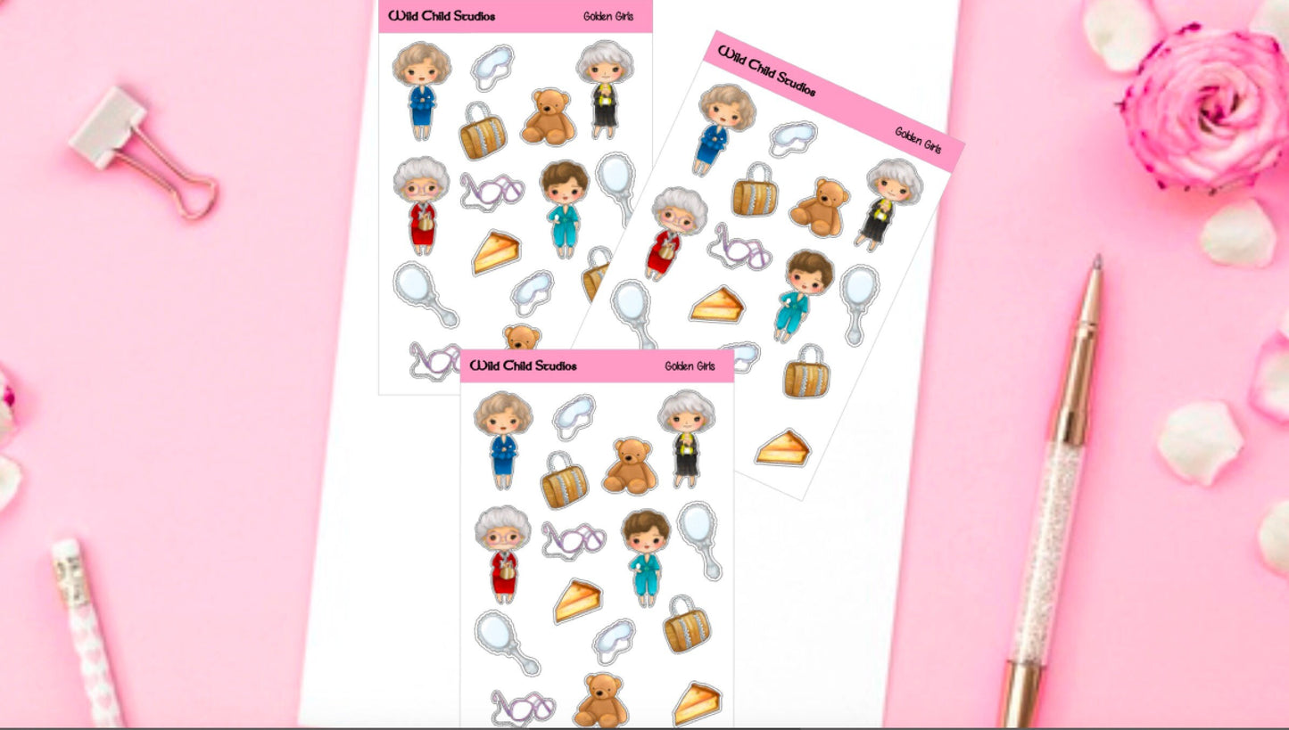 Golden Girls Planner Stickers