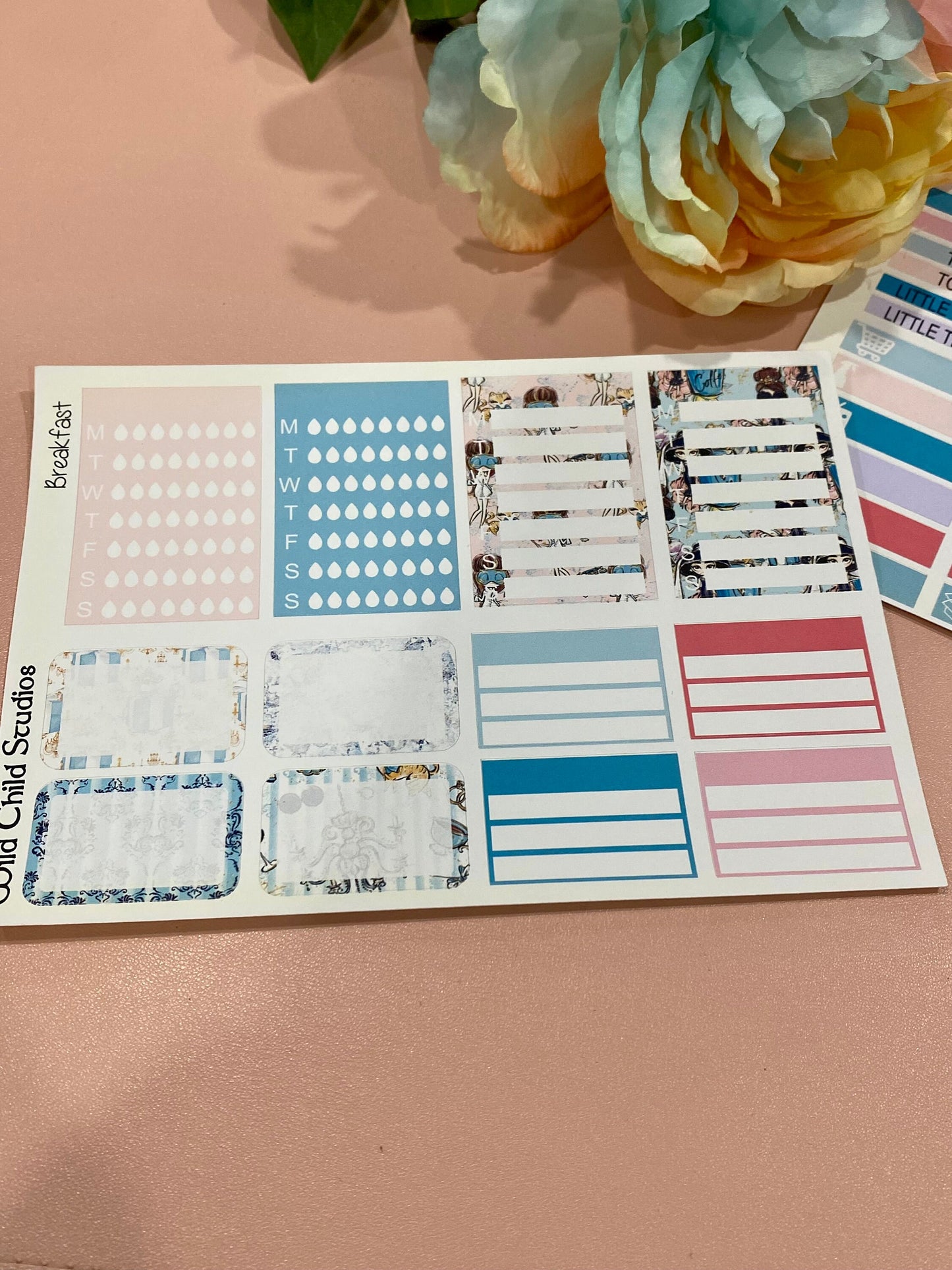 Breakfast Tiffany Happy Planner Mini Weekly Kit