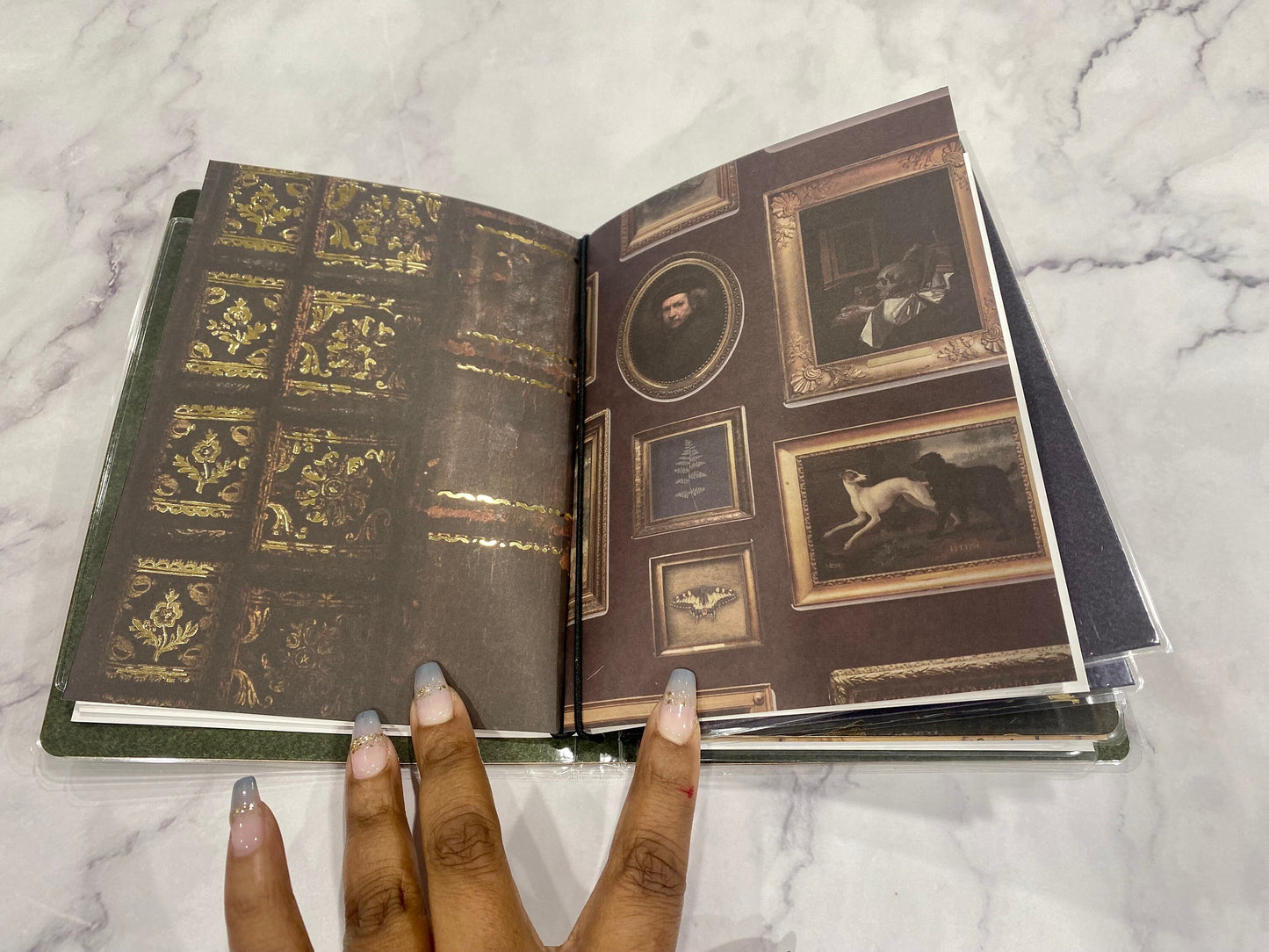 Dark Academia Inspired TN/Aesthetic Pocket Travelers Notebooks- 3 Sizes