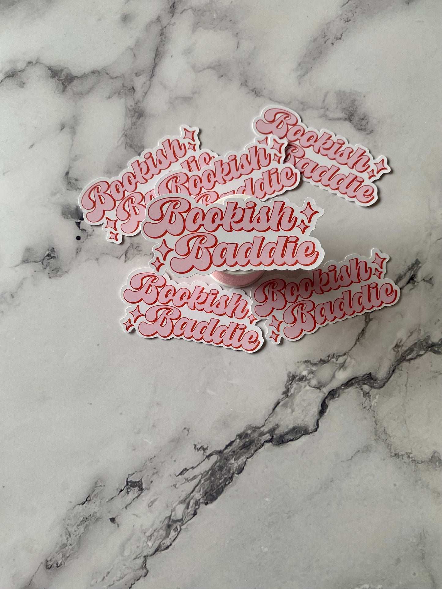 Bookish Baddie Vinyl Sticker