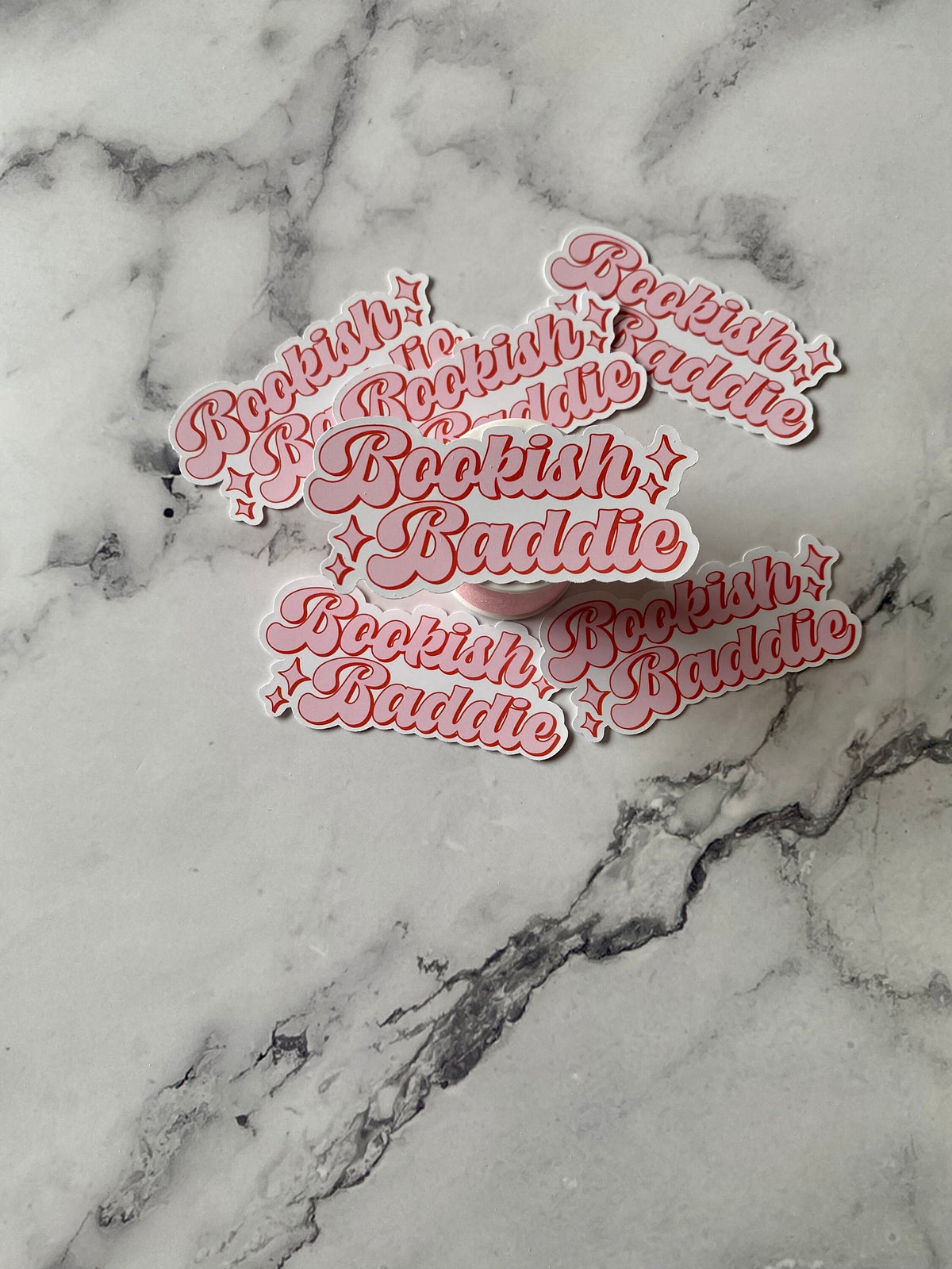Bookish Baddie Vinyl Sticker