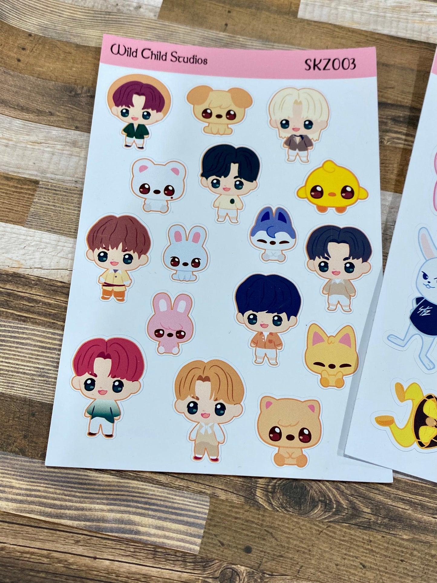 Stray Kids SKZ Planner Stickers