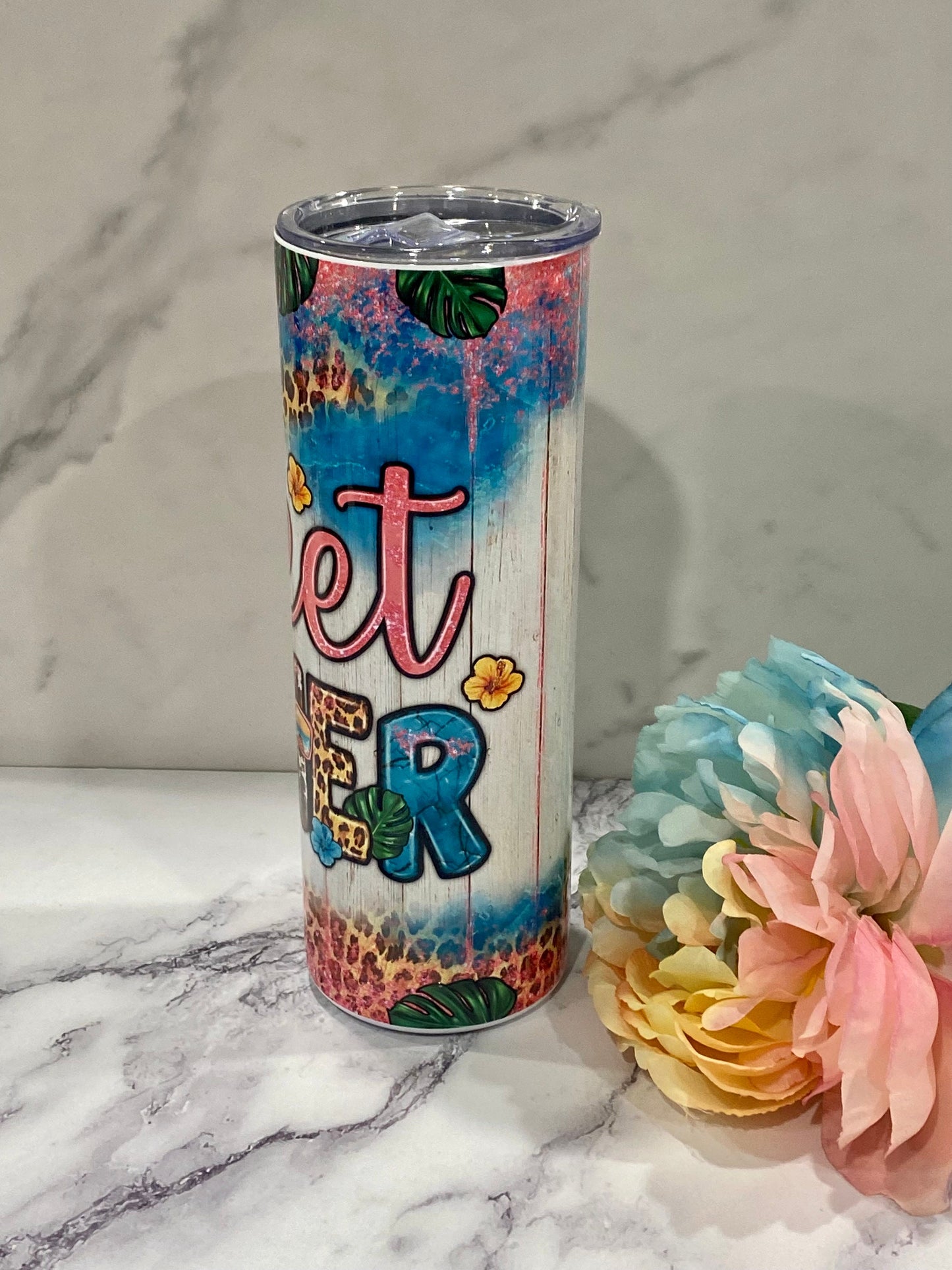 Sweet Summer 20 oz Skinny Tumbler