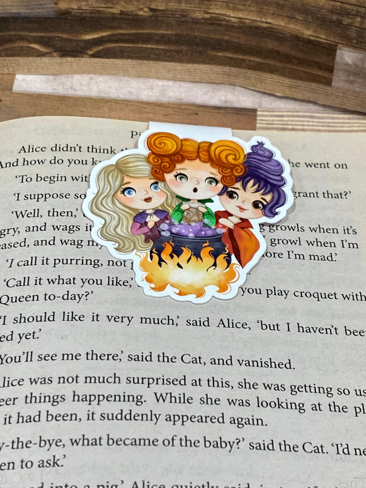 Hocus Pocus Magnetic Bookmark