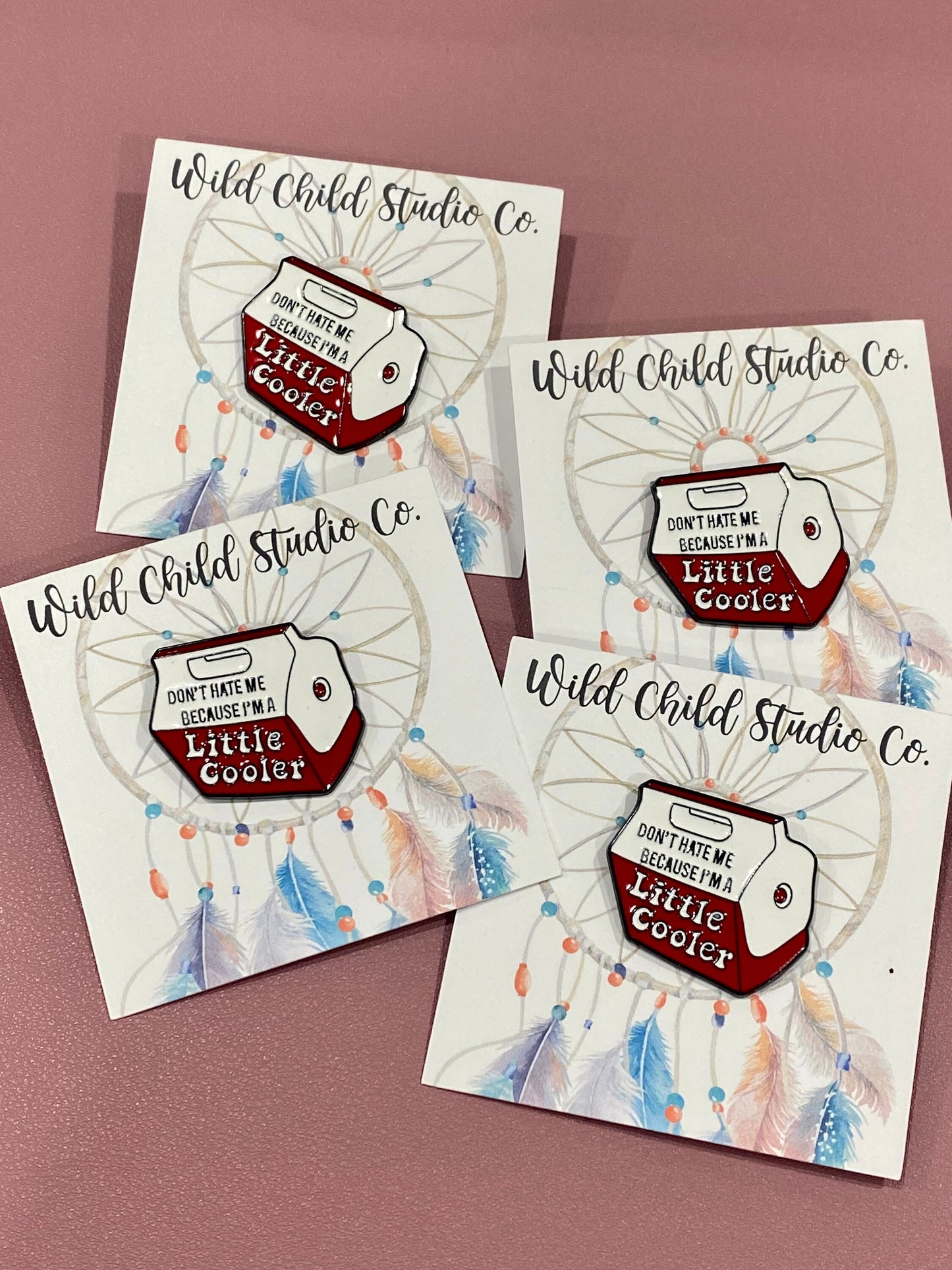 Little Cooler Enamel Pin