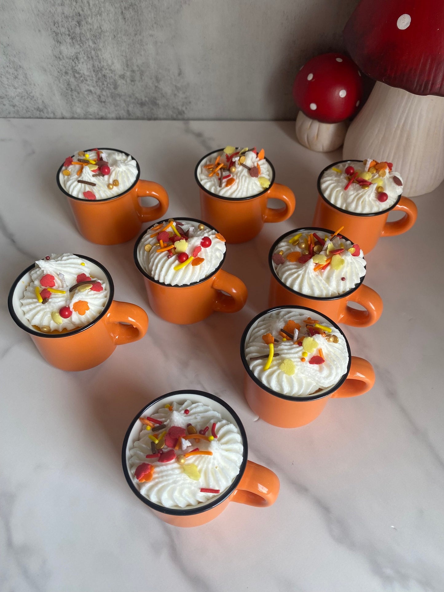 Mini Mug Fall Theme Soy Candle 2 oz