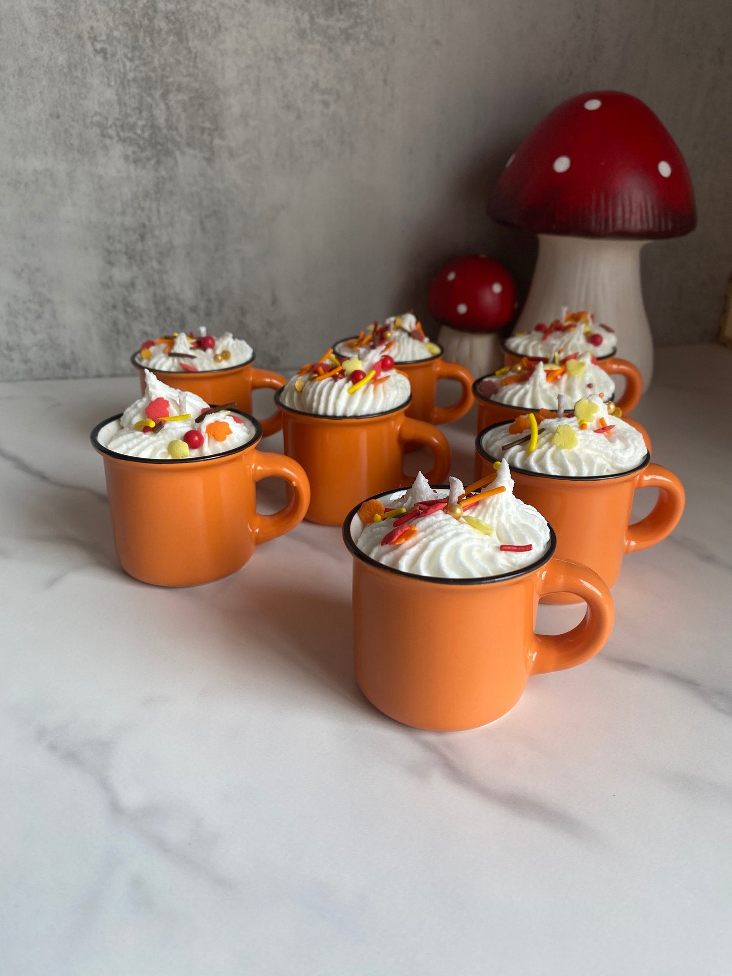 Mini Mug Fall Theme Soy Candle 2 oz