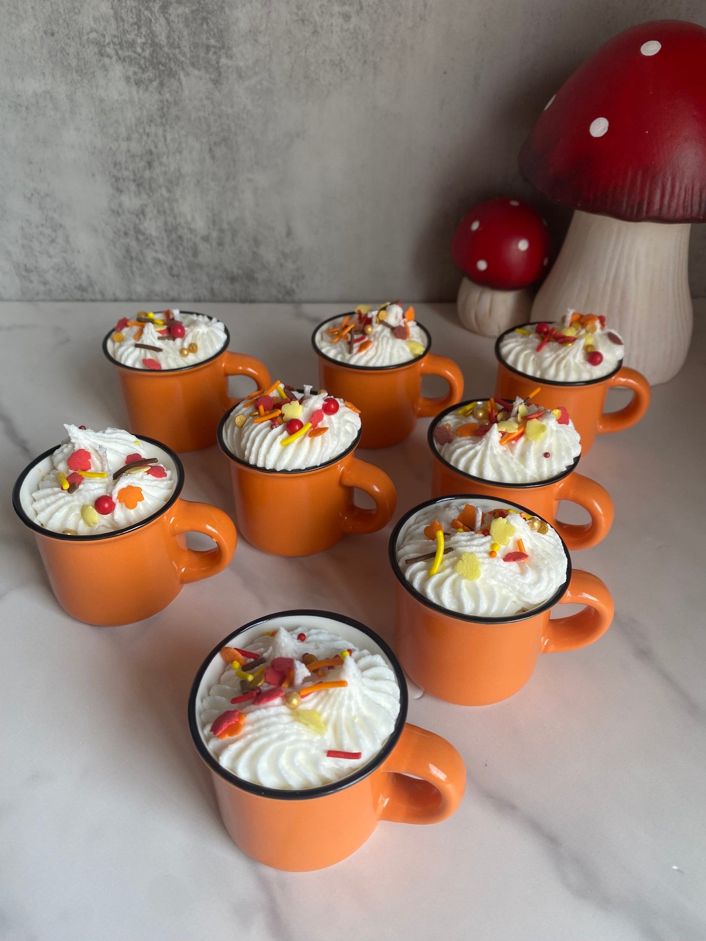 Mini Mug Fall Theme Soy Candle 2 oz