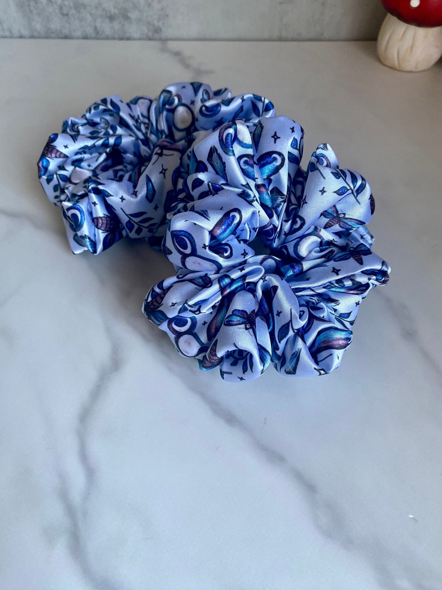Lunar Moth Scrunchies/ Lunar Moth Hair Tie
