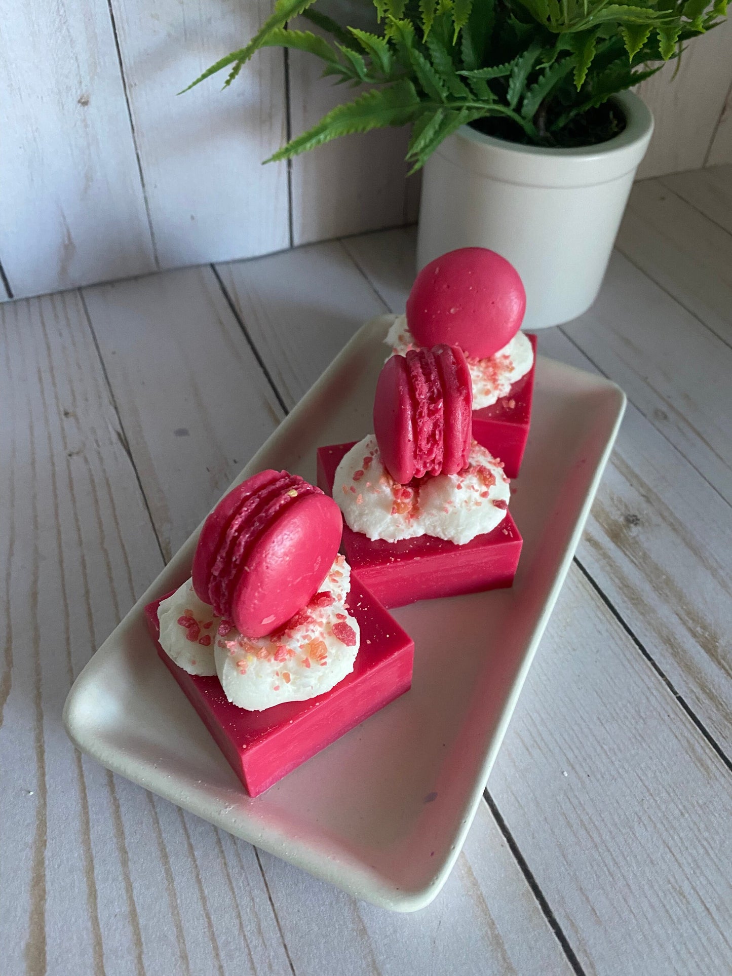 Strawberry Cheesecake Wax Melt: Hand Poured Dessert Candle