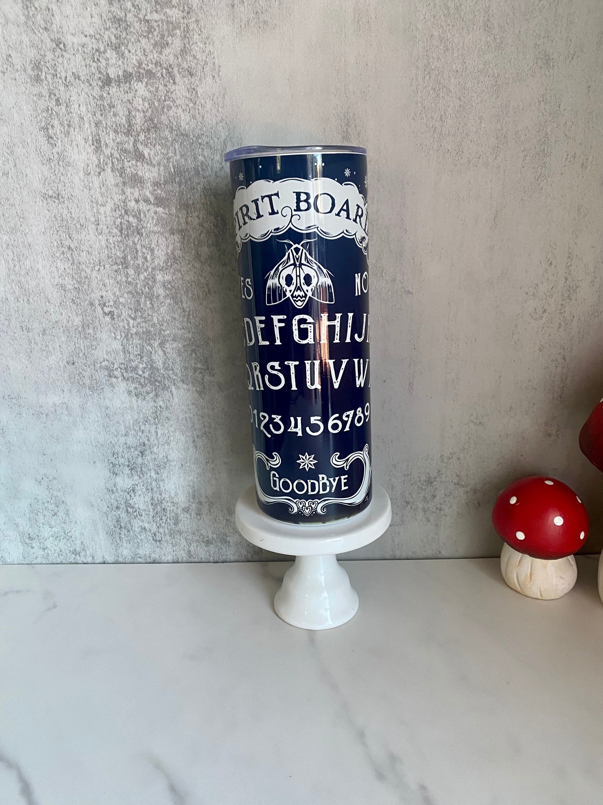 Spooky Ouija Board 20 oz Skinny Tumbler