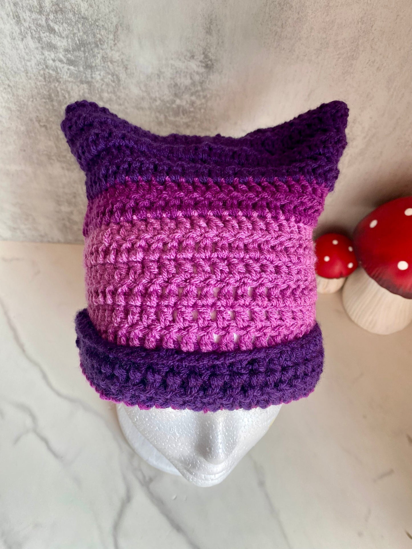 Ombre Cat Ear Beanie