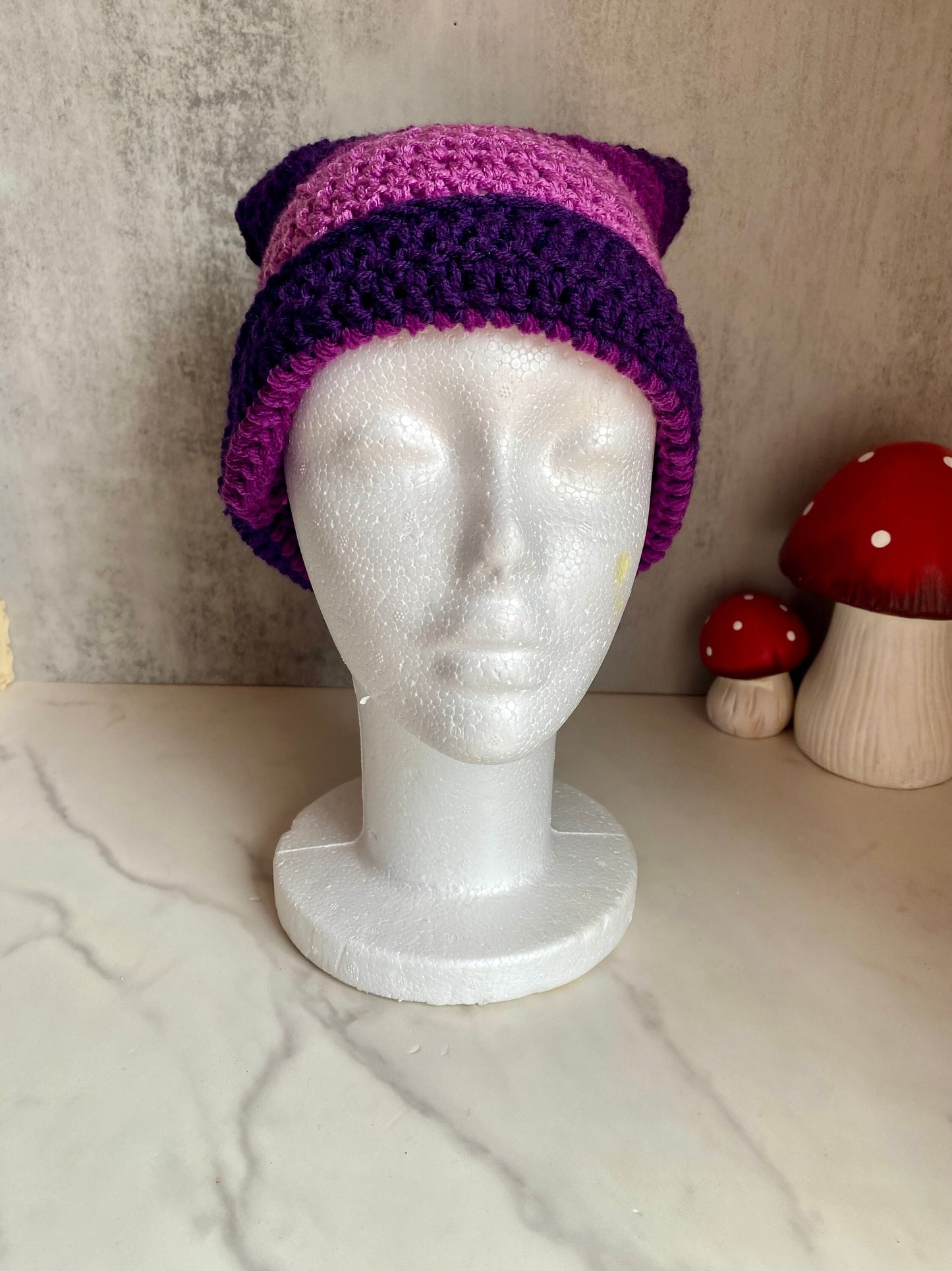 Ombre Cat Ear Beanie