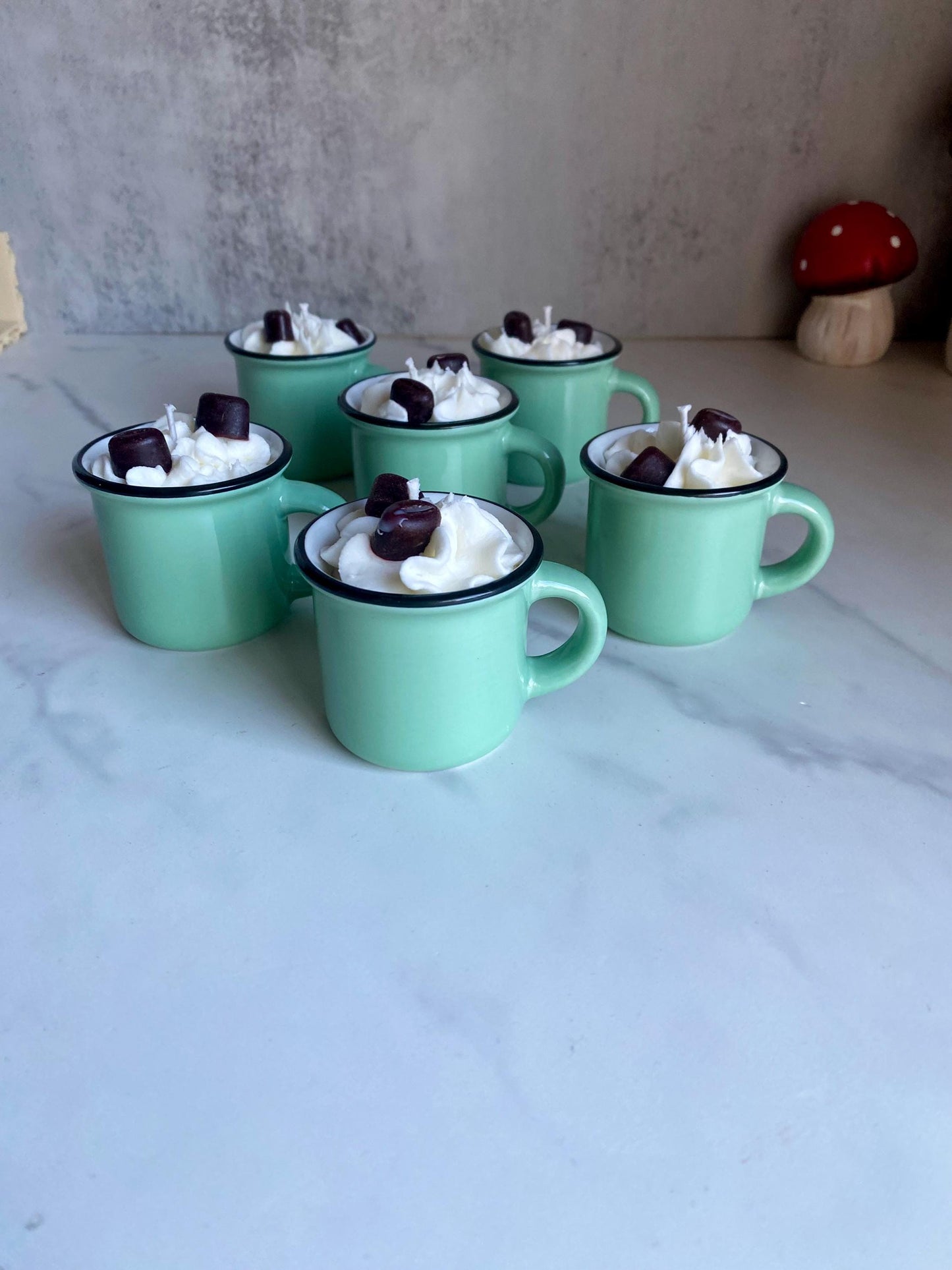 French Vanilla Cappuccino Mini Soy Candle 2 oz