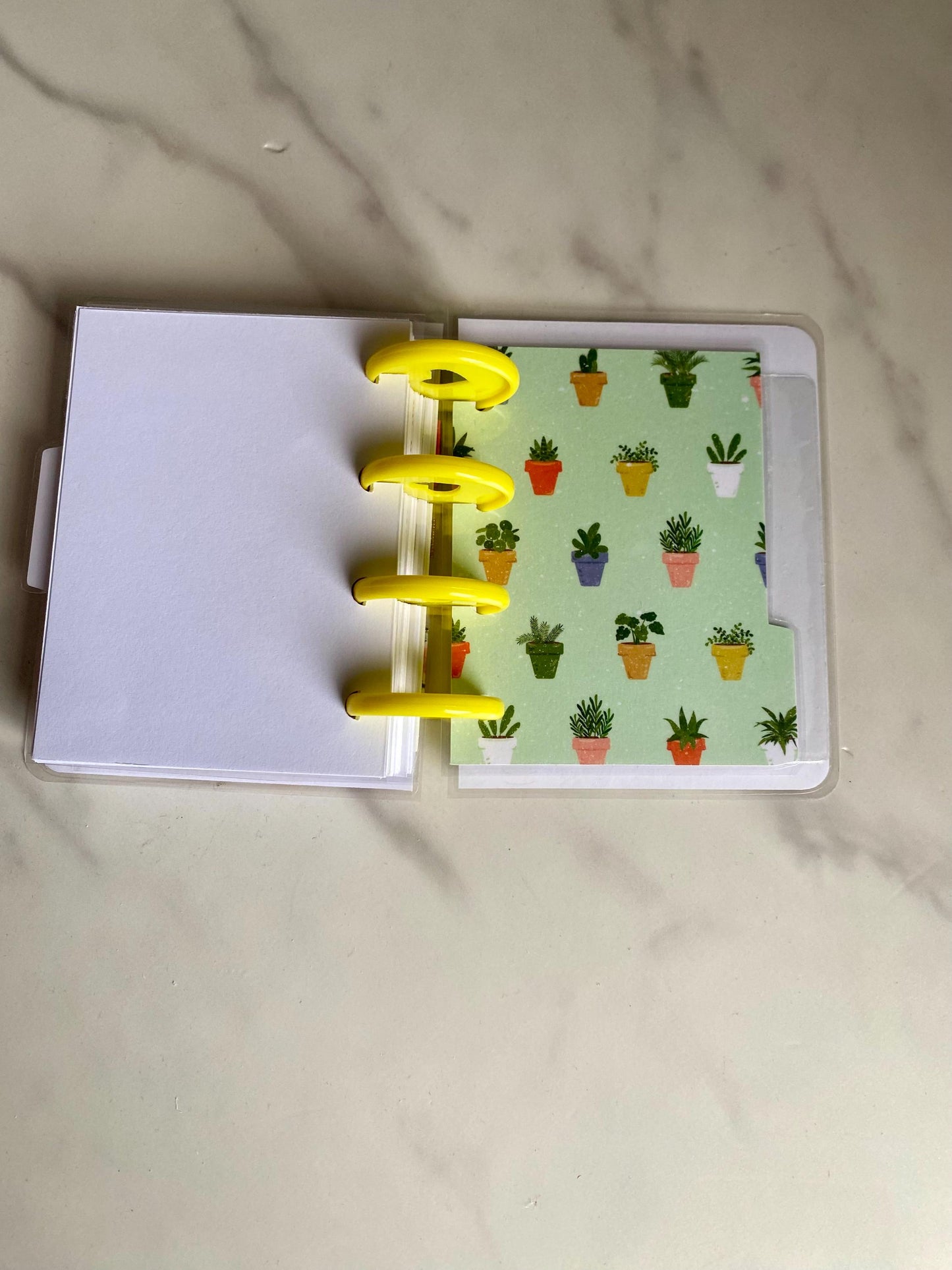 Plant Theme Micro Happy Planner, Die Cuts & Stickers (3x4)