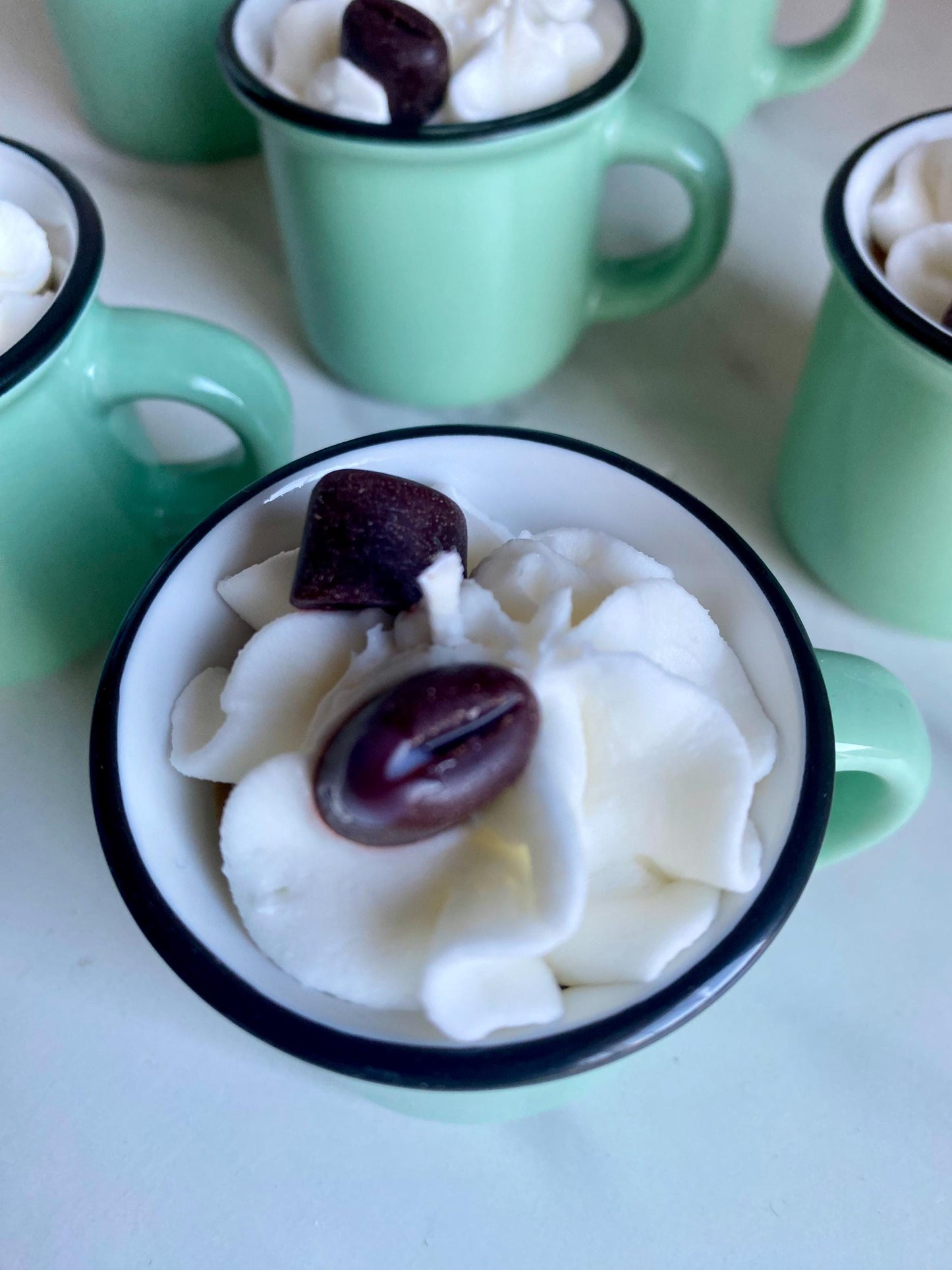 French Vanilla Cappuccino Mini Soy Candle 2 oz