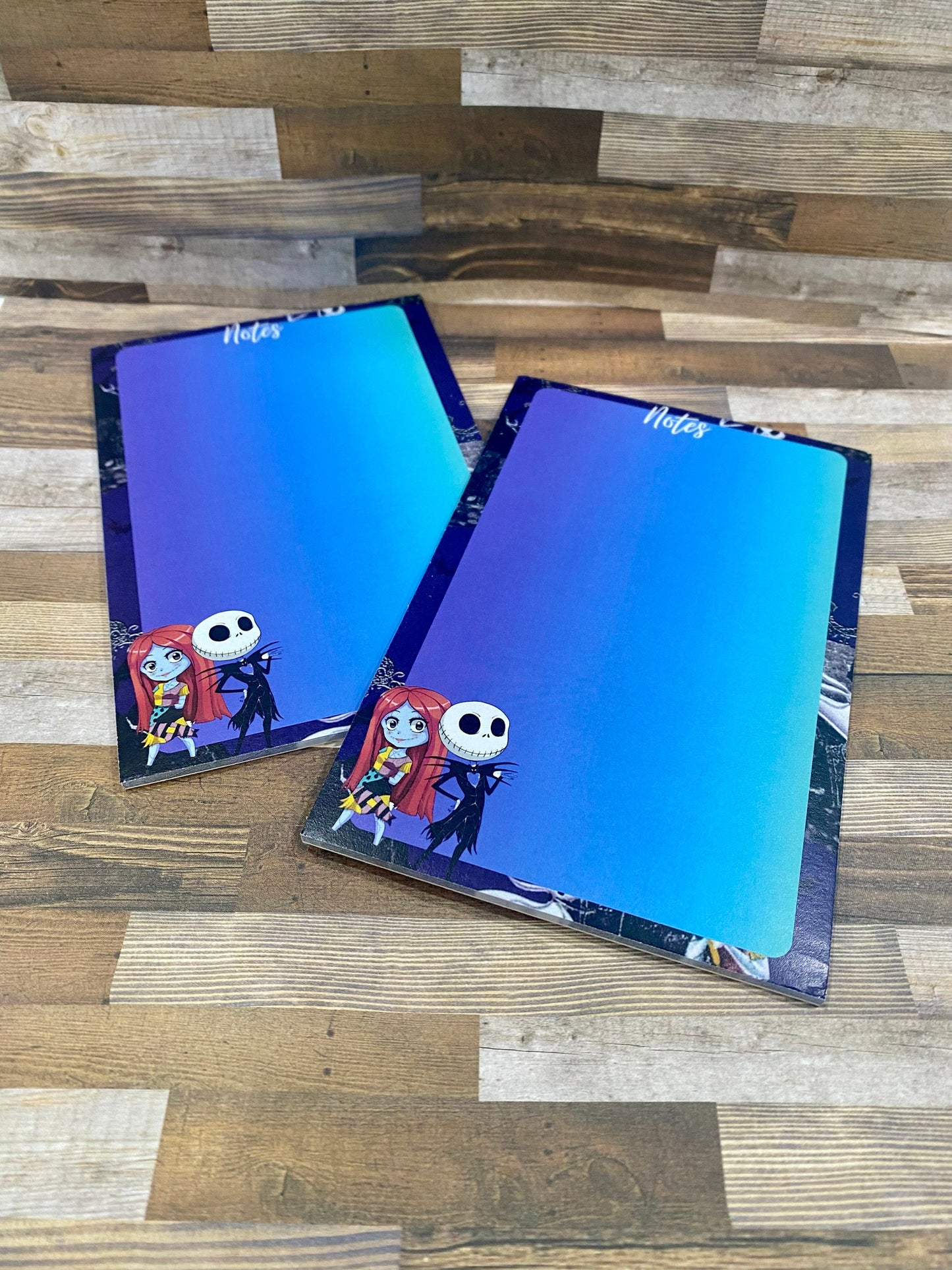 Nightmare Christmas Jack Skellington Inspired Notepad