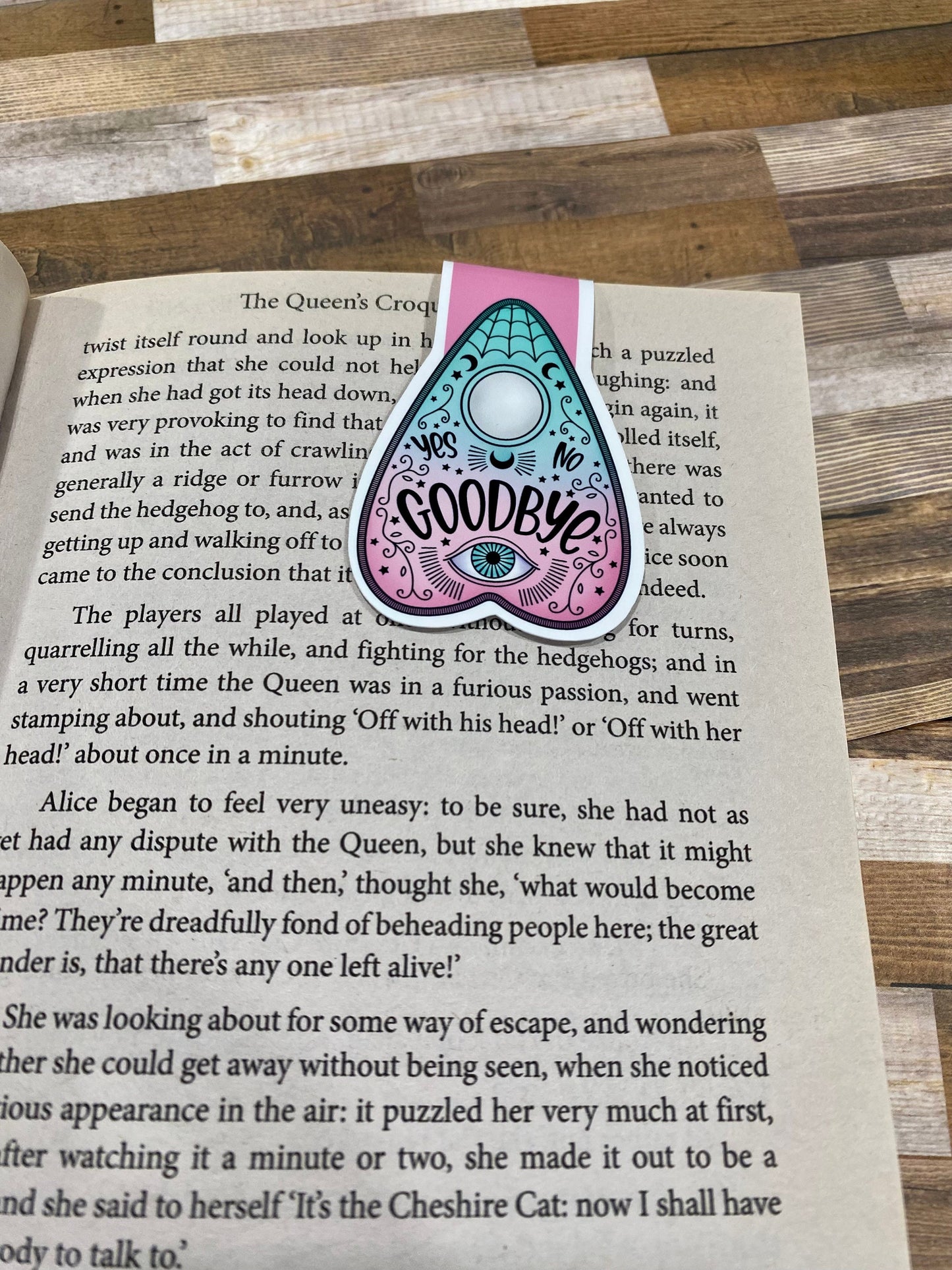Creepy Cute Pastel Goth Magnetic Bookmark