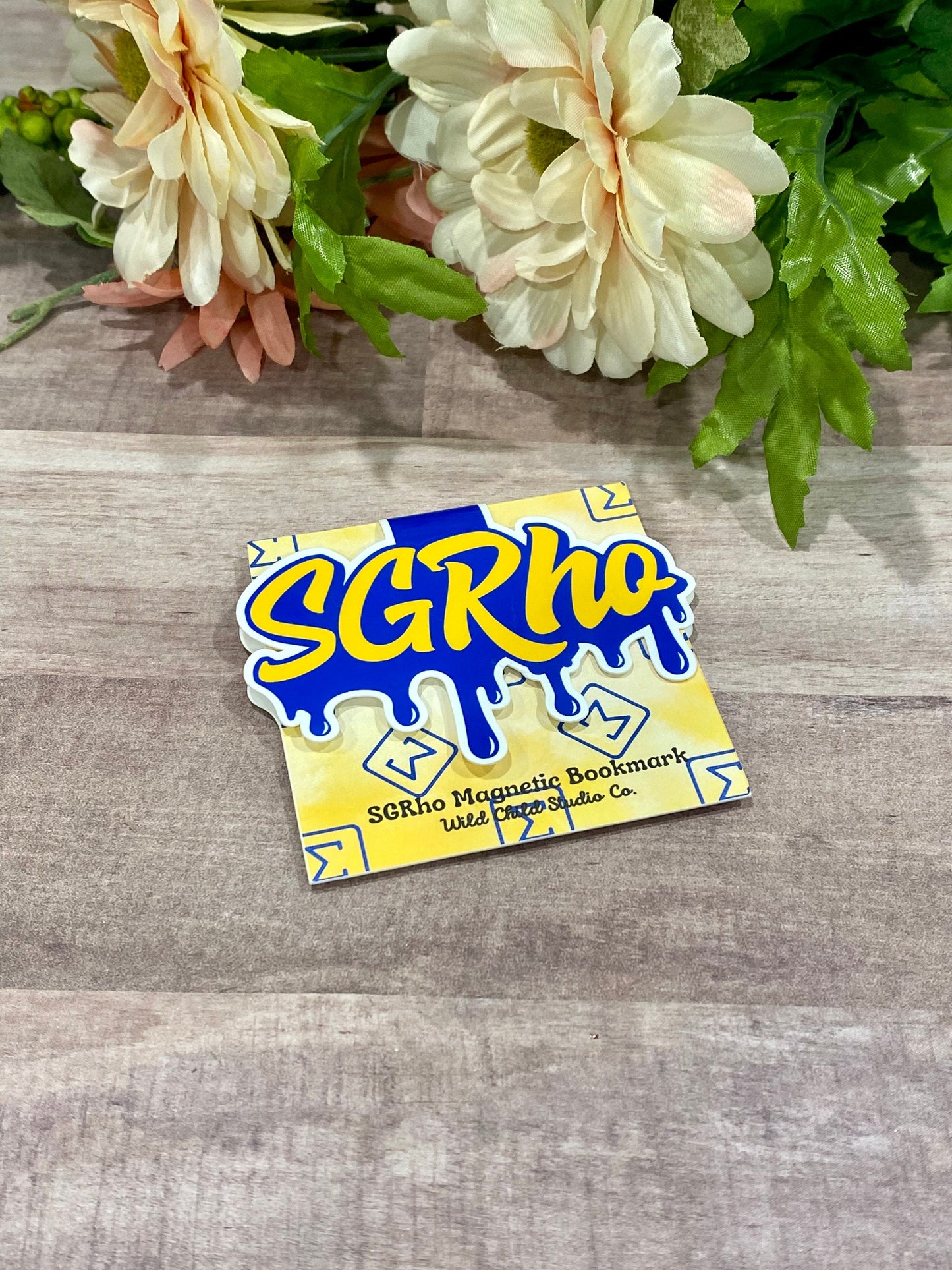 Sigma Gamma Rho Sorority Magnetic Bookmark