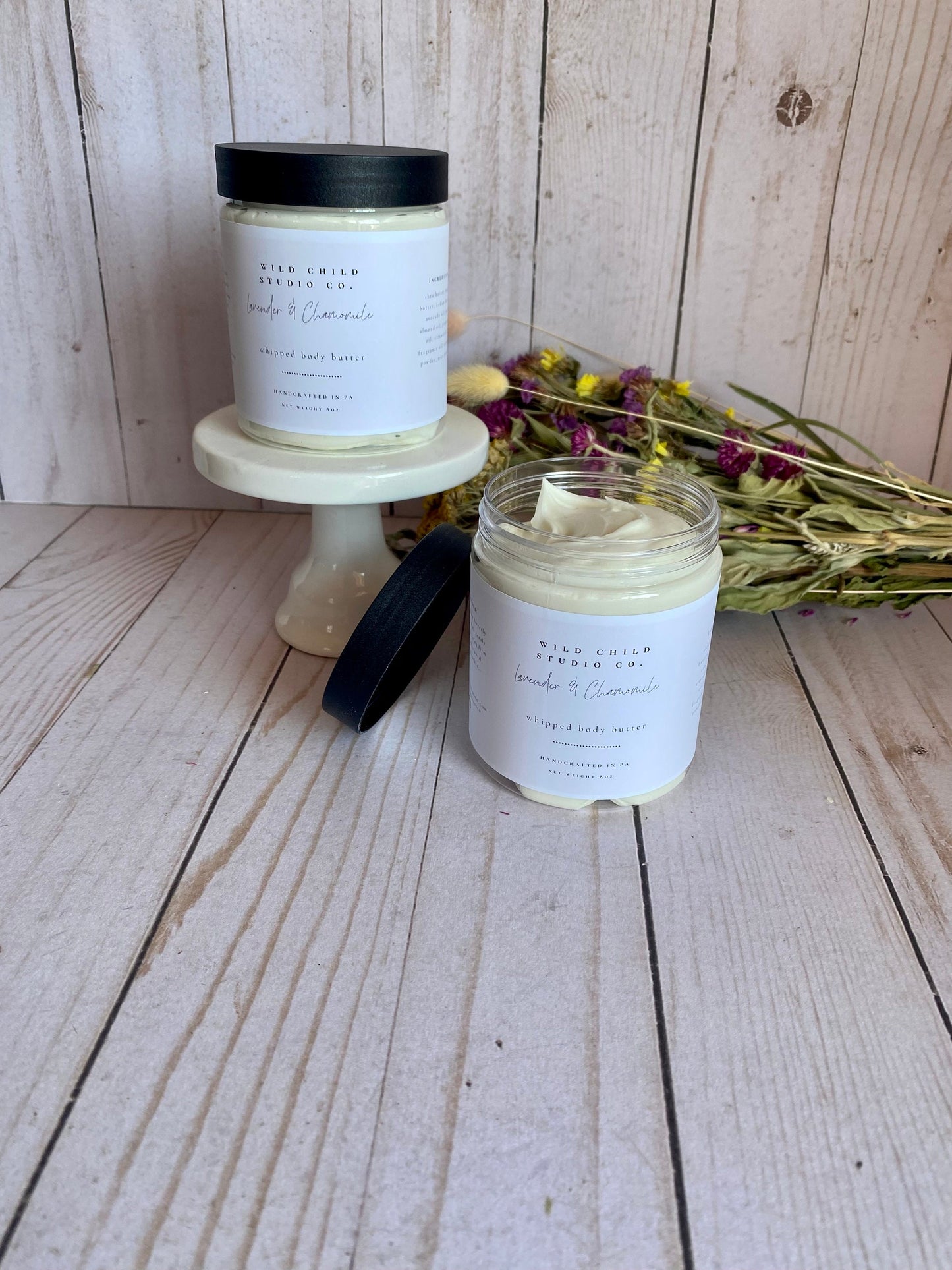 Lavender & Chamomile Infused Whipped Body Butter