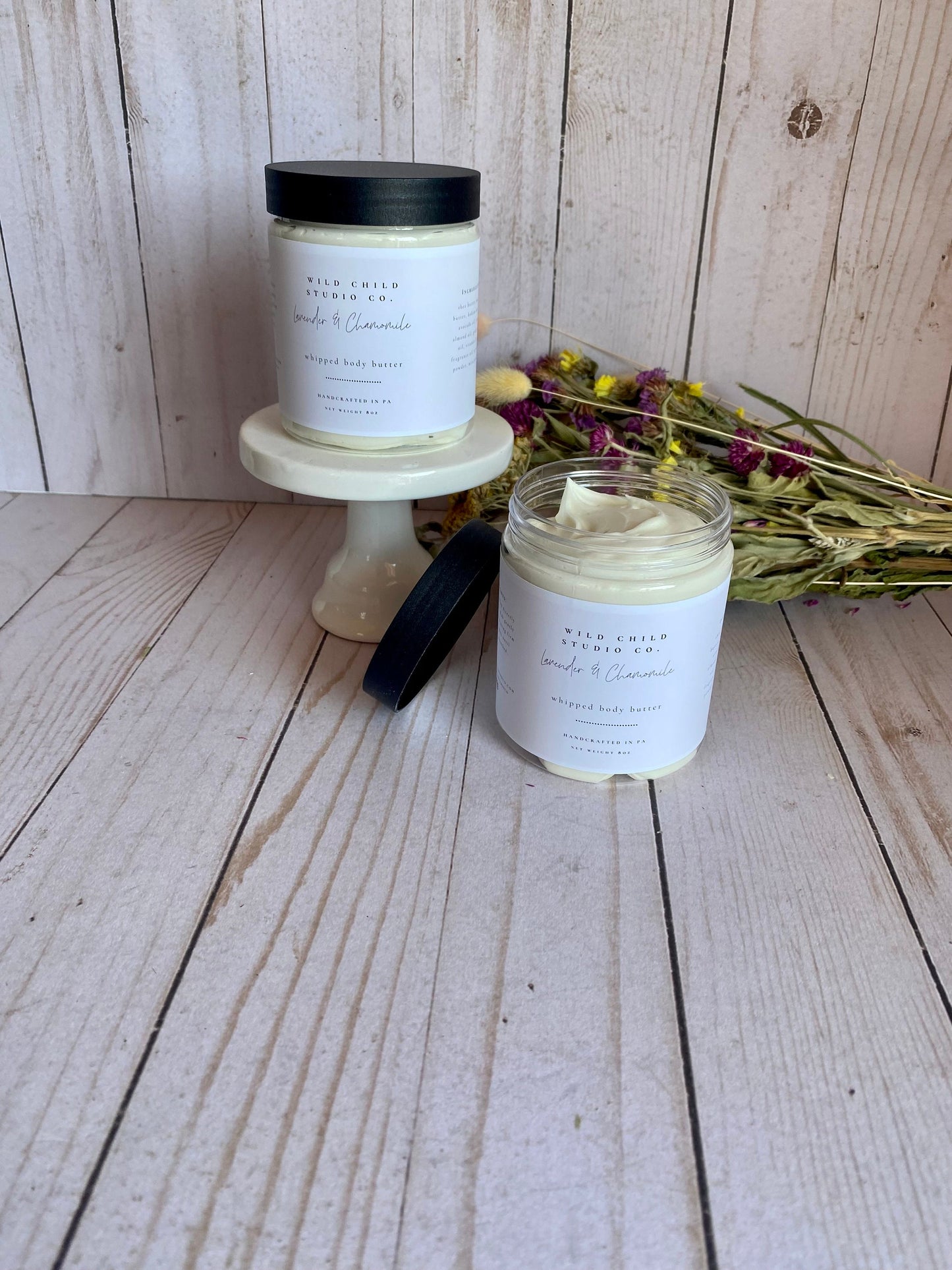 Lavender & Chamomile Infused Whipped Body Butter