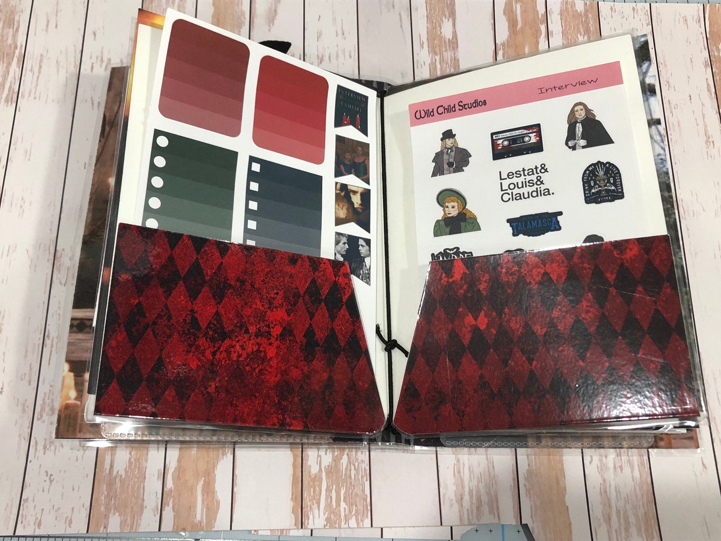 Vampire Novel Inspired B6 TN/B6 Travelers Notebook
