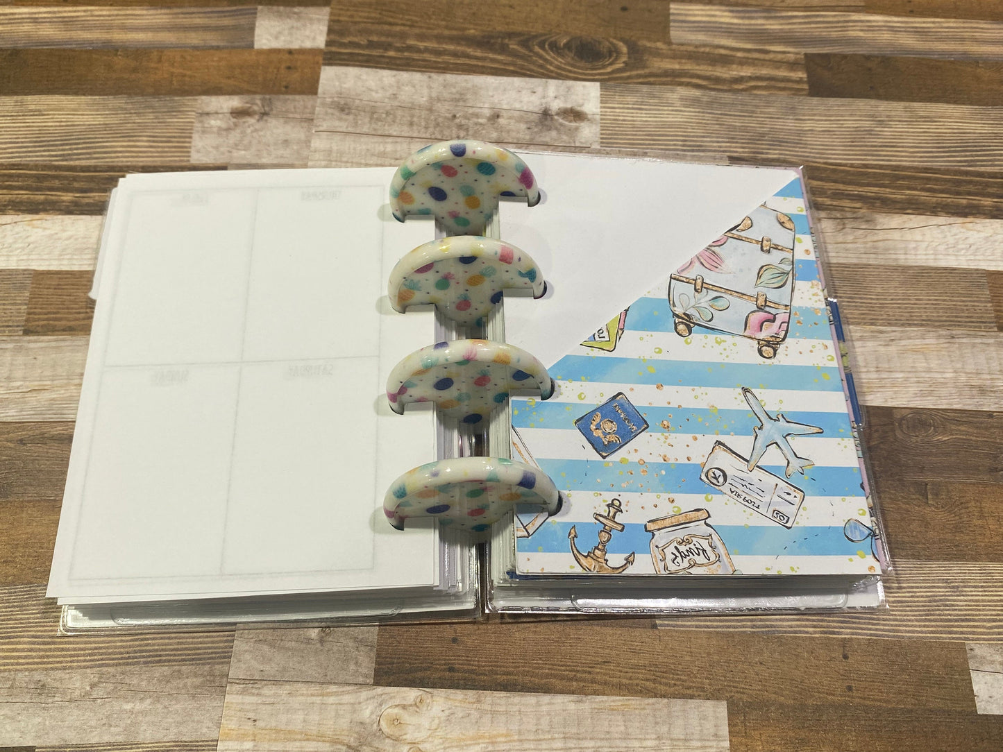 Travel Wanderlust Happy Planner Micro Planner