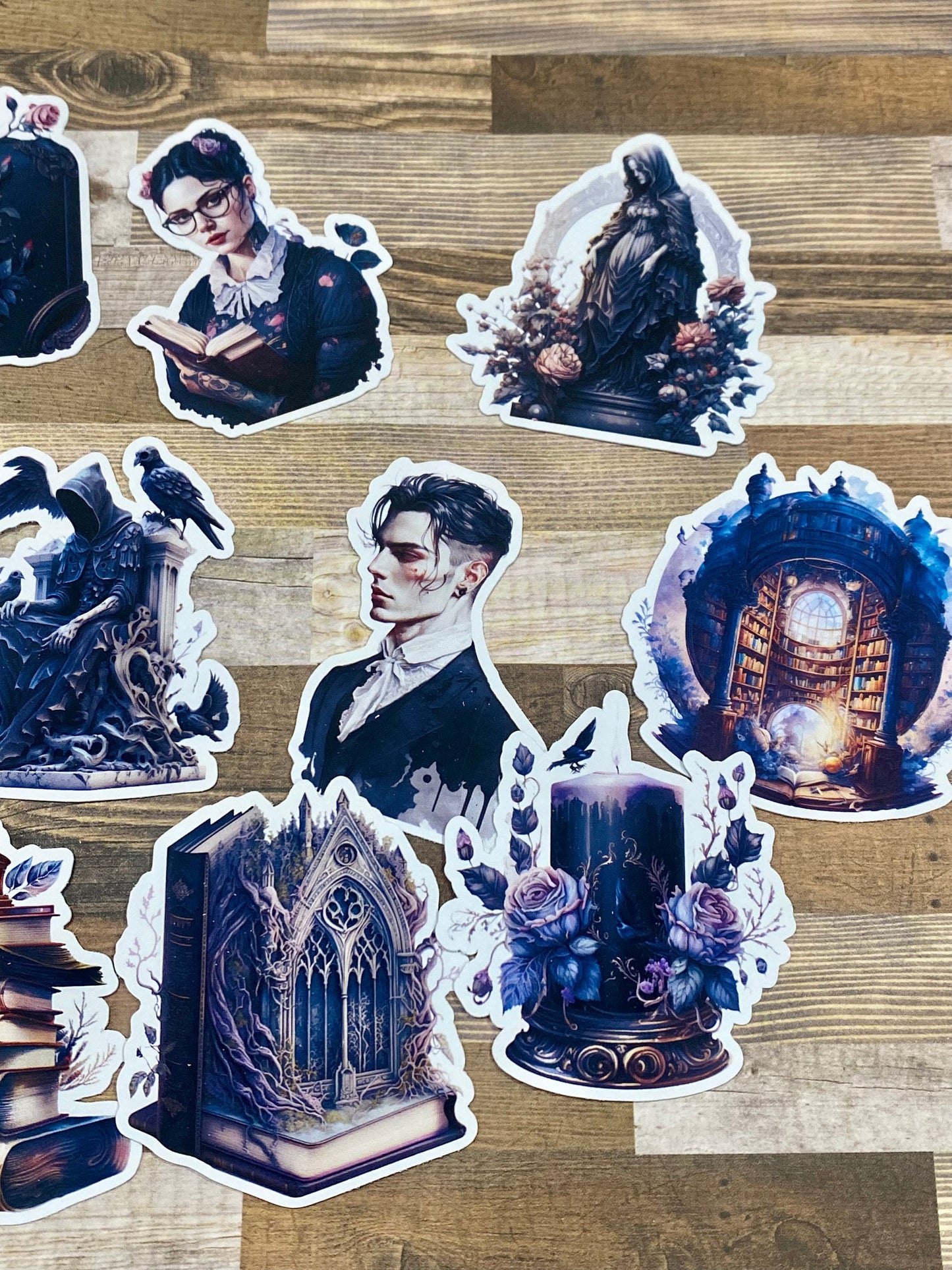 Dark Academia Sticker Pack