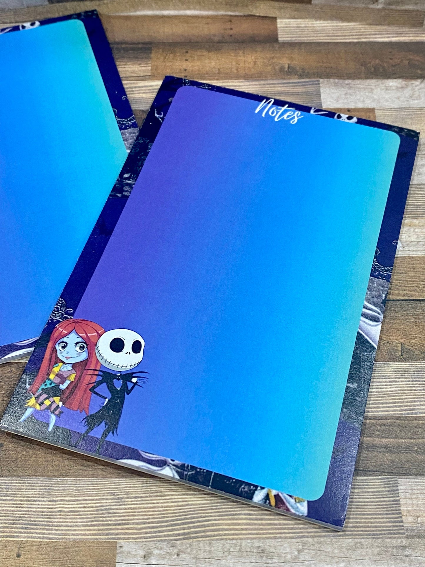 Nightmare Christmas Jack Skellington Inspired Notepad