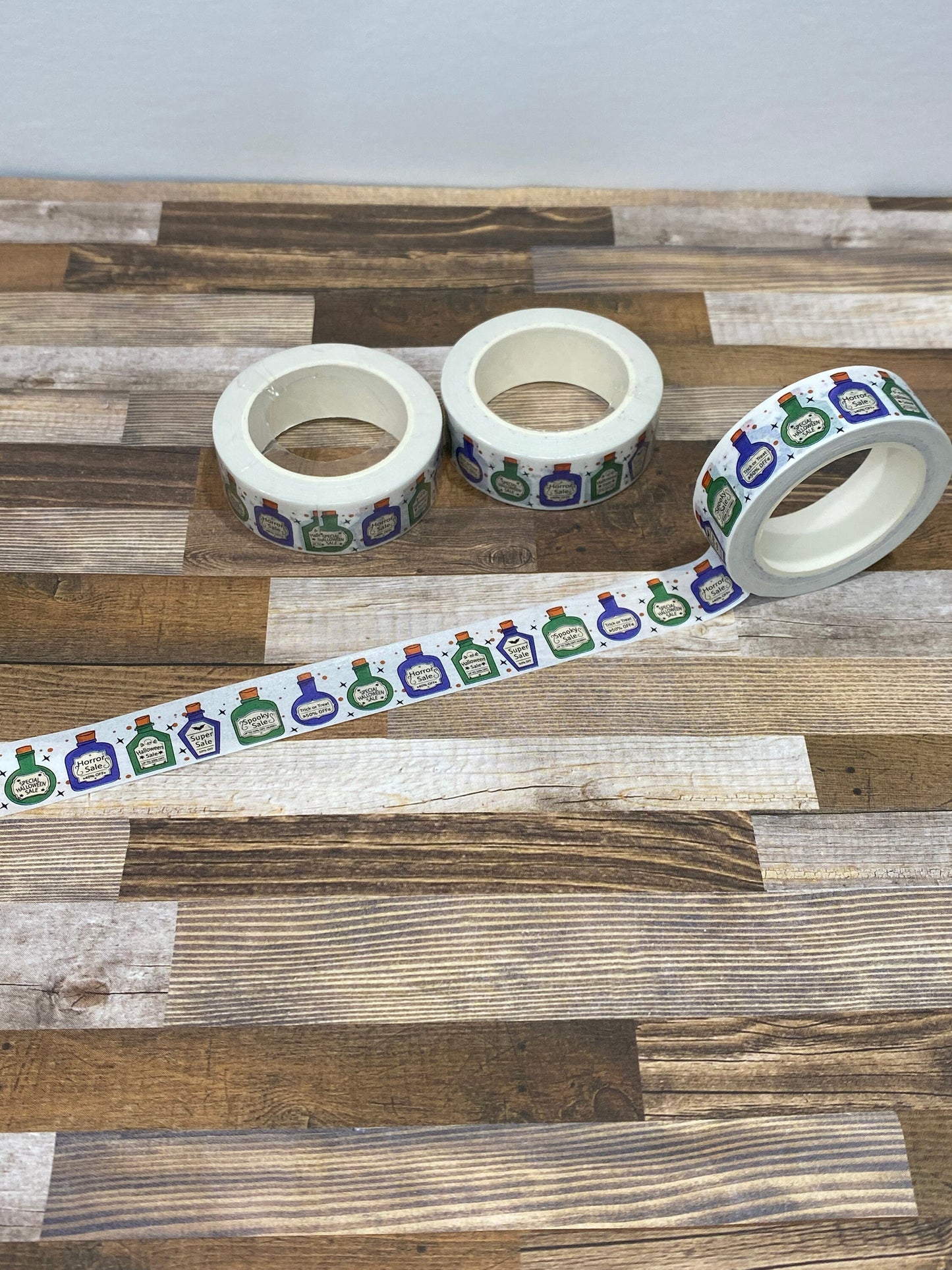 Witchy Potion Bottle Washi Tape
