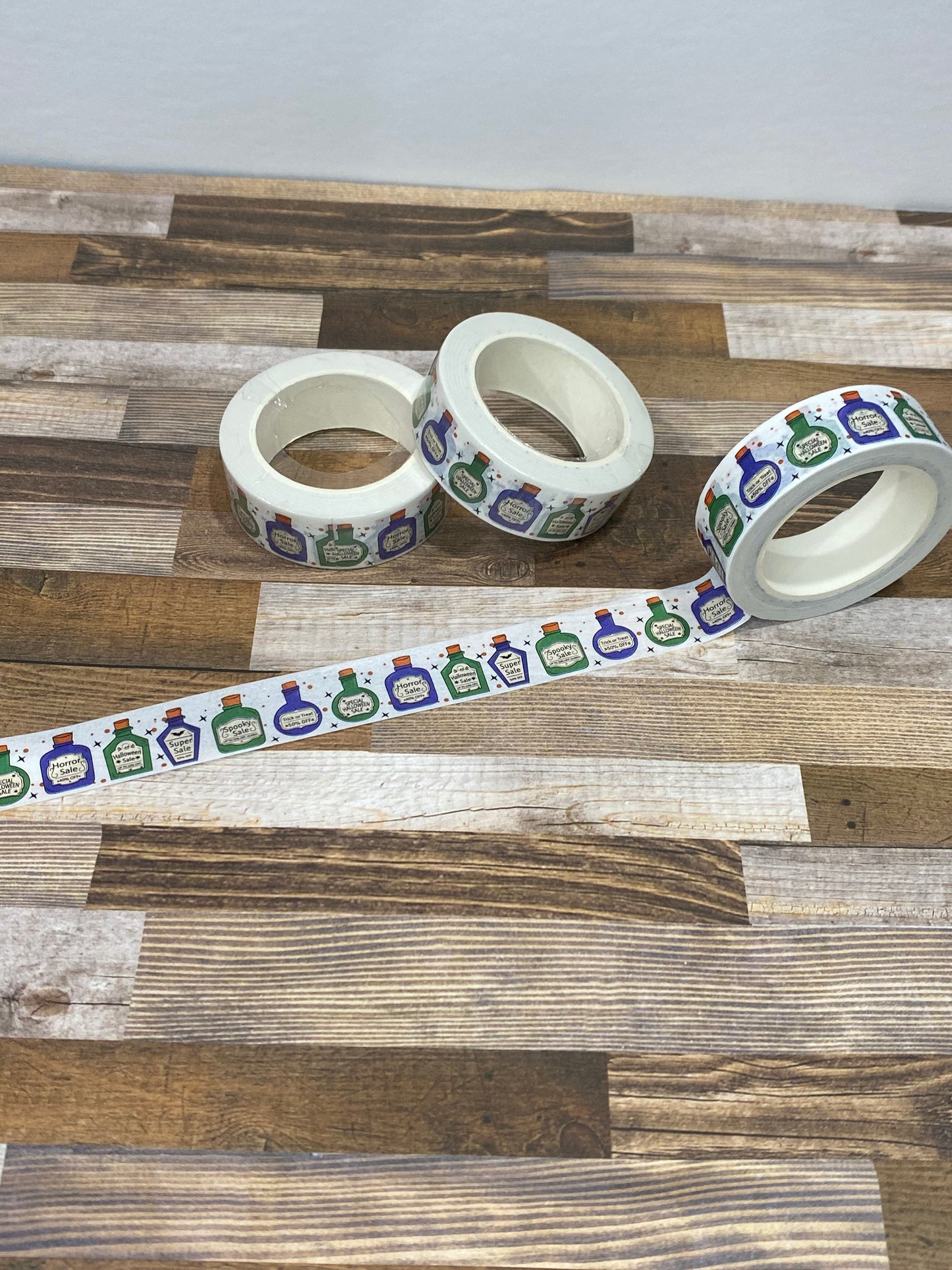 Witchy Potion Bottle Washi Tape