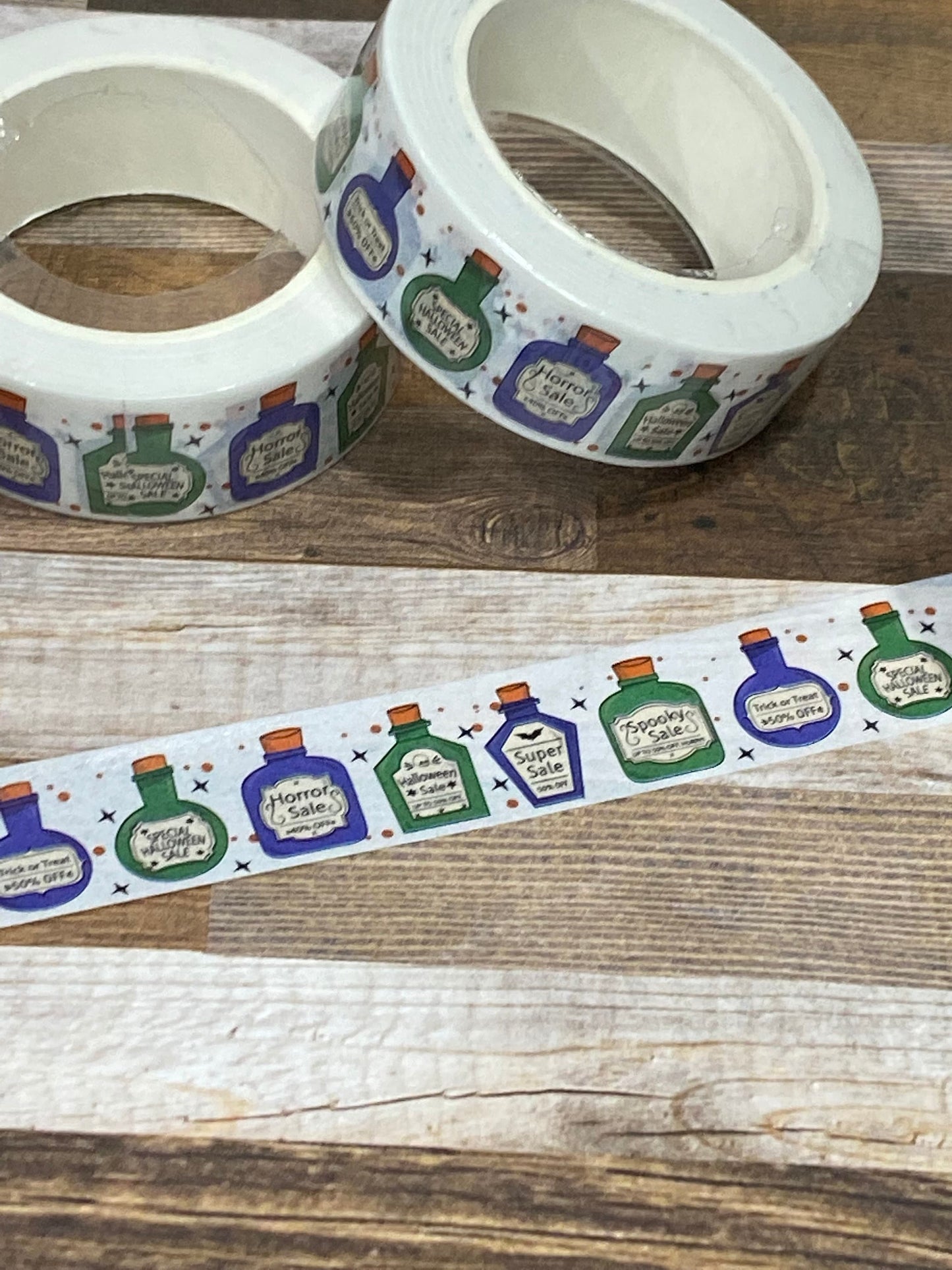 Witchy Potion Bottle Washi Tape