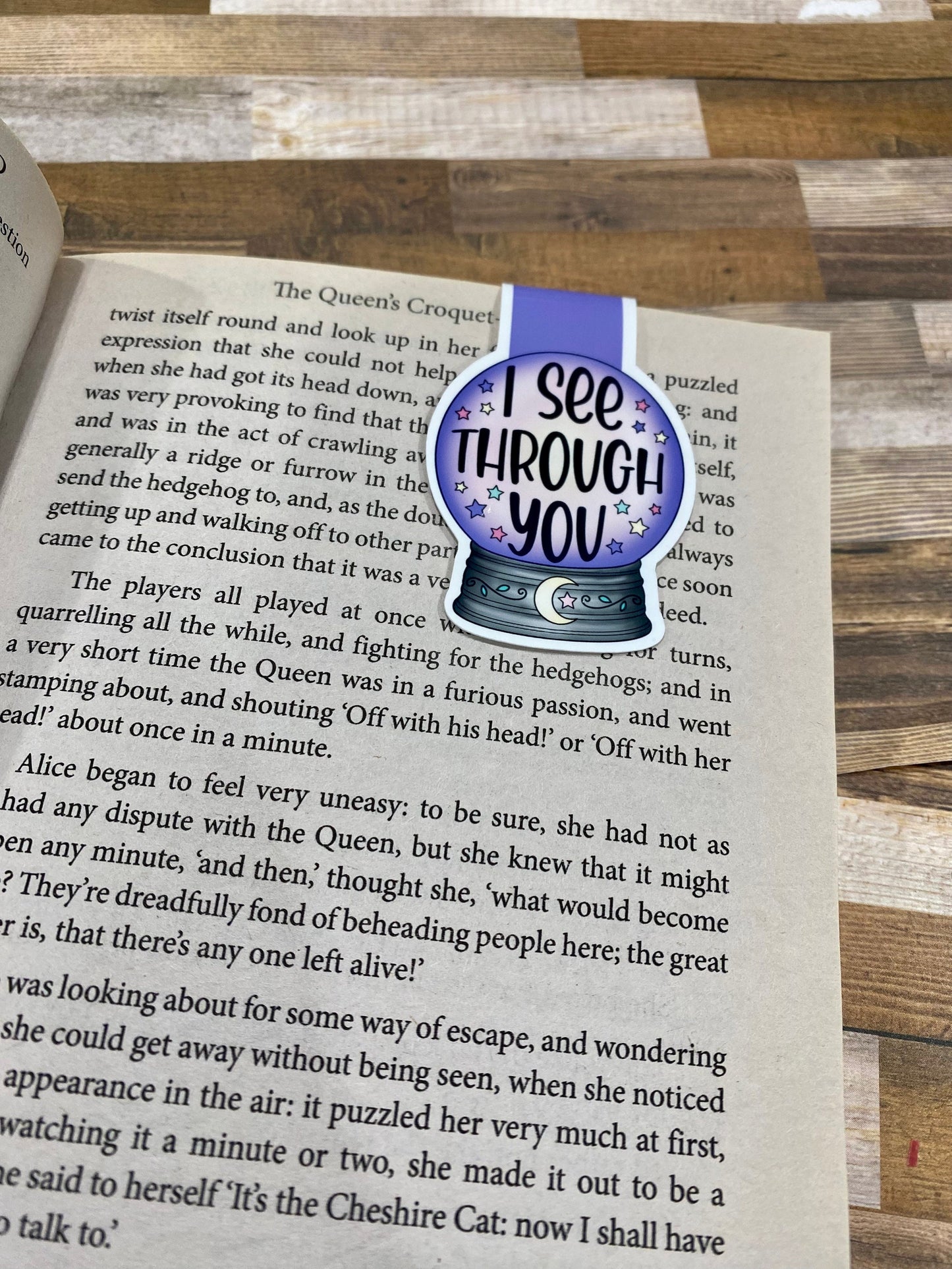 Creepy Cute Pastel Goth Magnetic Bookmark