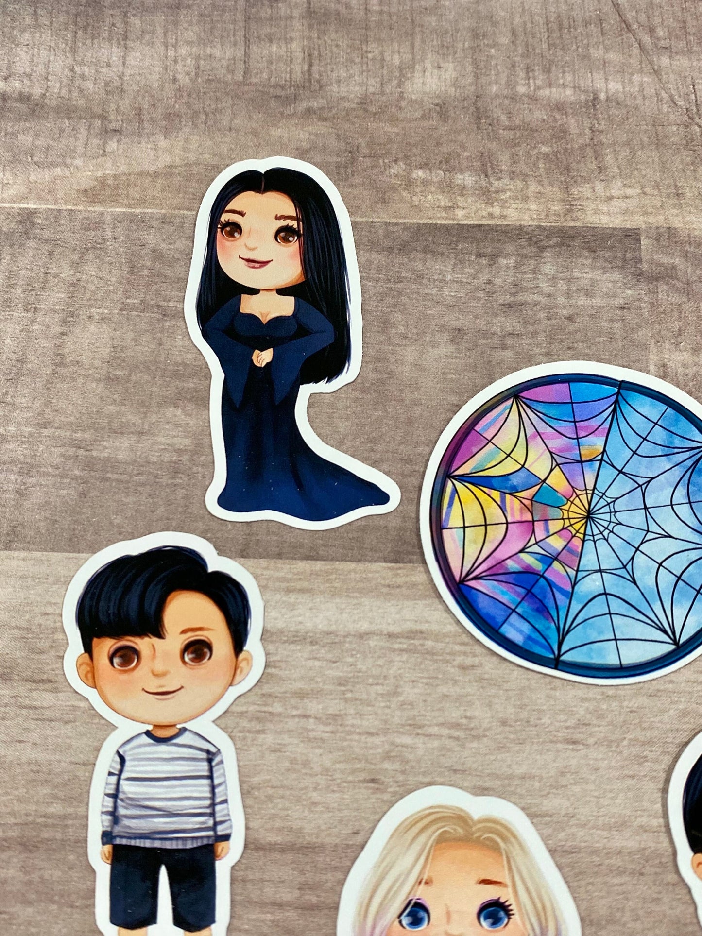 Kooky Addams Family Sticker Pack