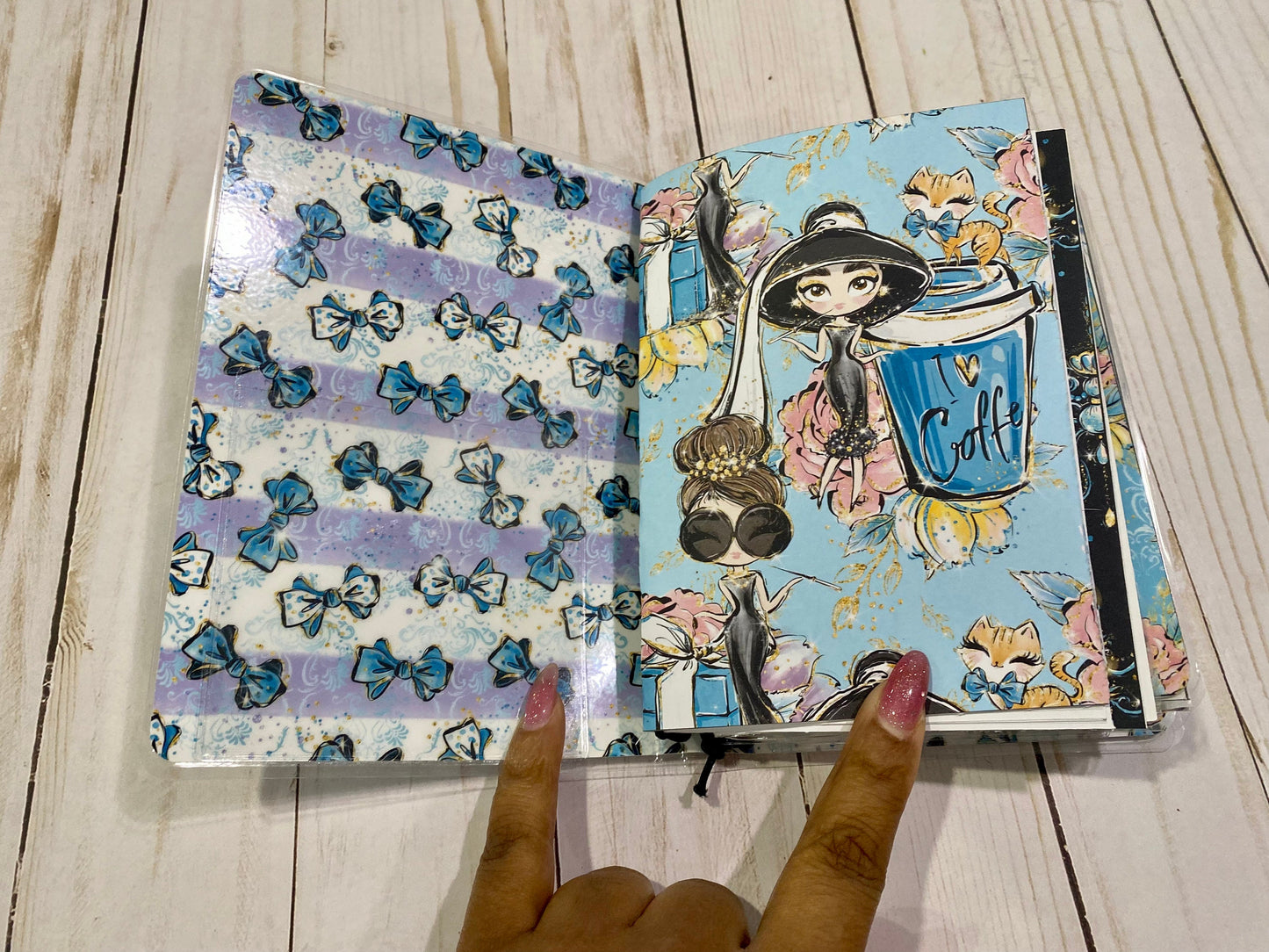 Breakfast Tiffany Inspired B6 TN/B6 Travelers Notebook
