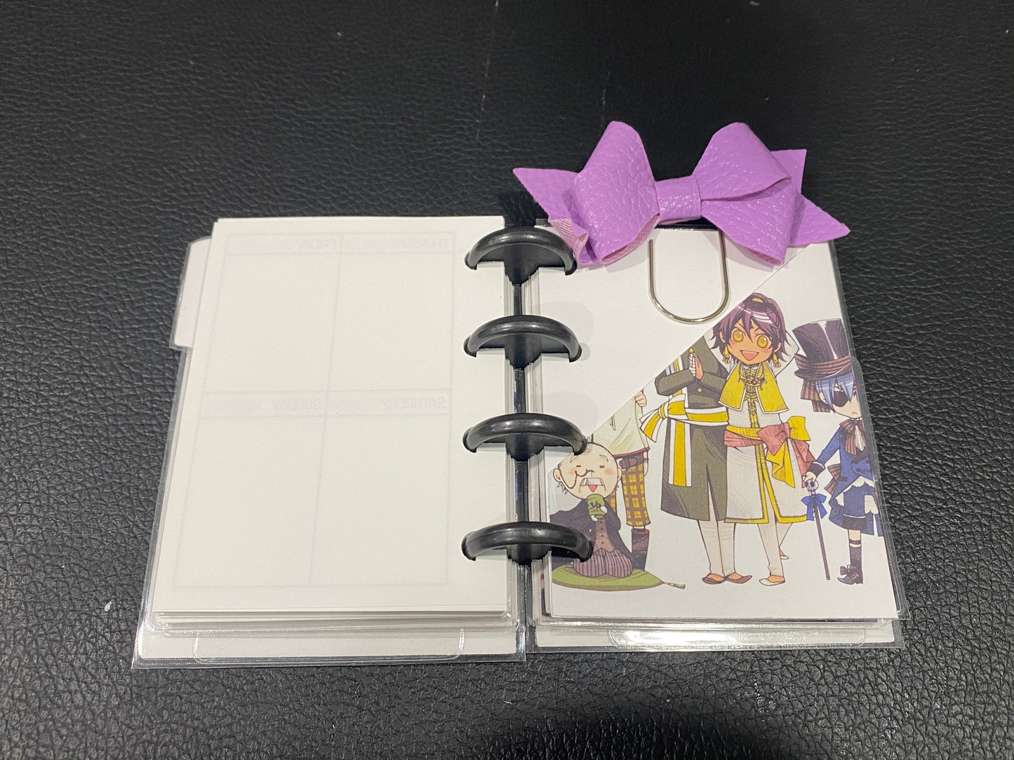 Black Butler Happy Planner Micro Planner