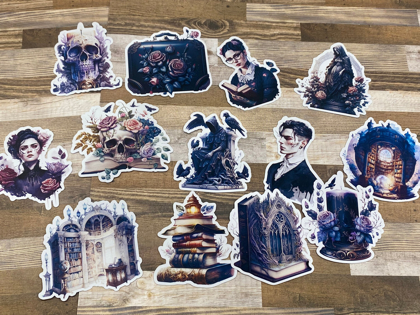 Dark Academia Sticker Pack