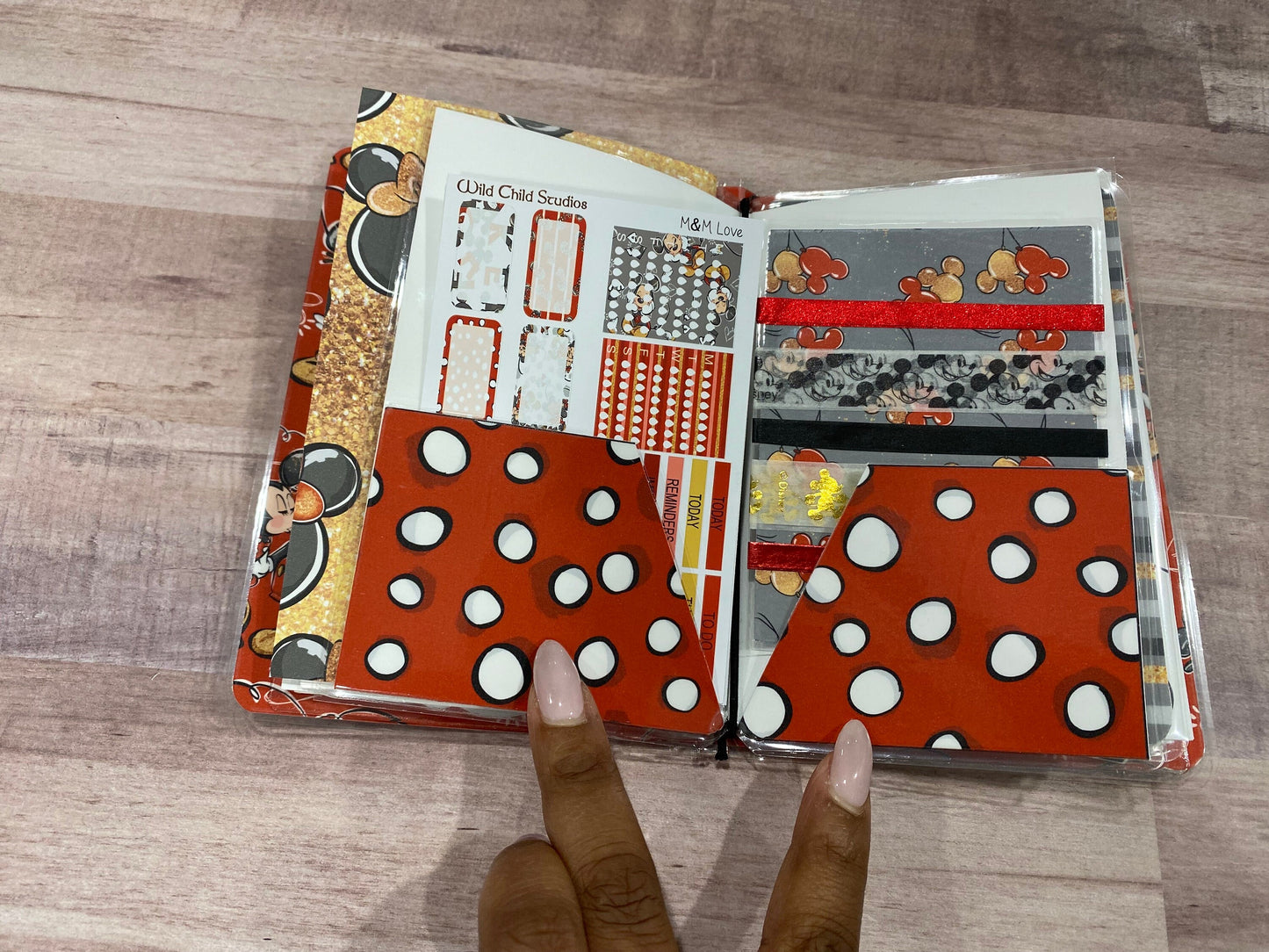 Mickey Minnie Inspired Pocket TN/Pocket Travelers Notebook