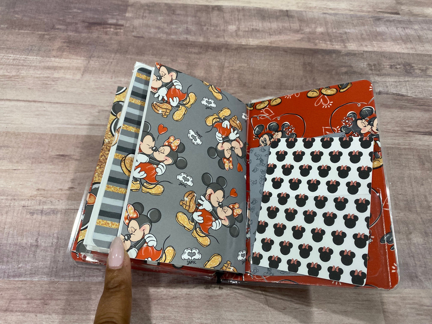 Mickey Minnie Inspired Pocket TN/Pocket Travelers Notebook