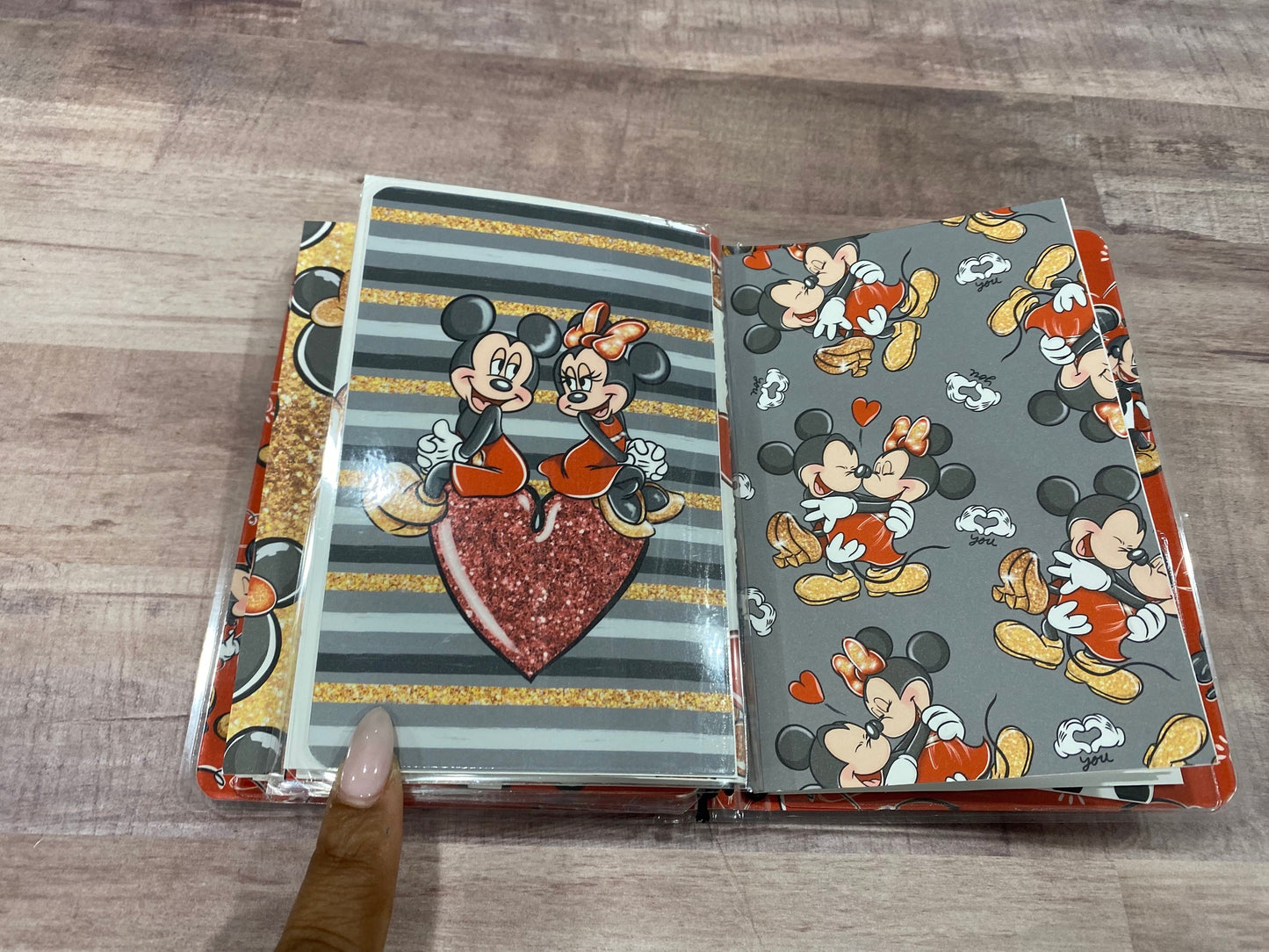 Mickey Minnie Inspired Pocket TN/Pocket Travelers Notebook