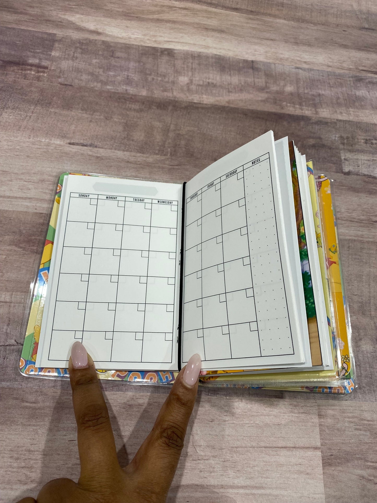 Winnie the Pooh Inspired B6 TN/B6 Travelers Notebook