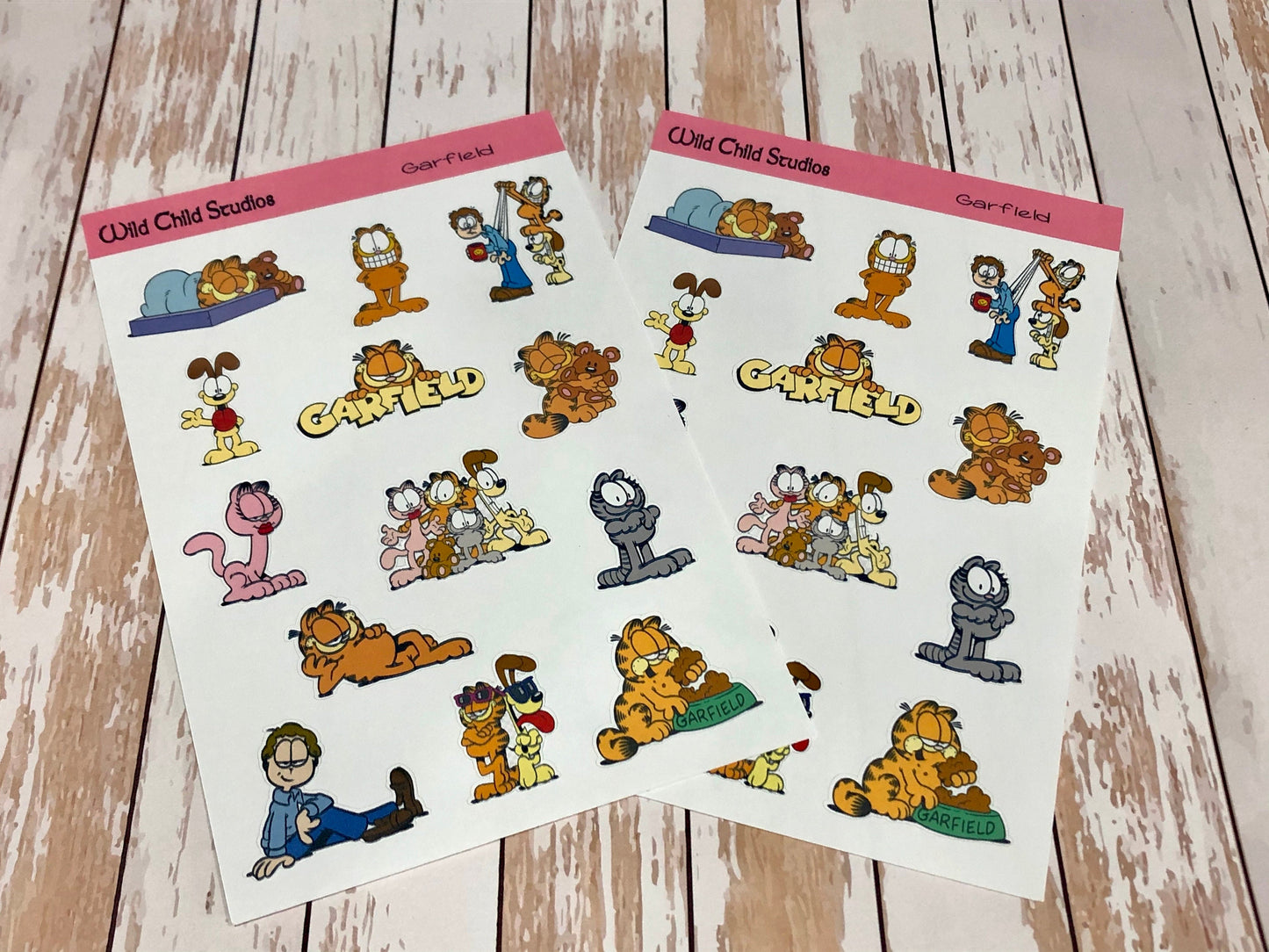 Garfield Planner Stickers