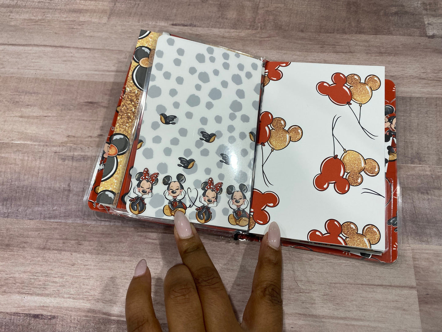 Mickey Minnie Inspired Pocket TN/Pocket Travelers Notebook