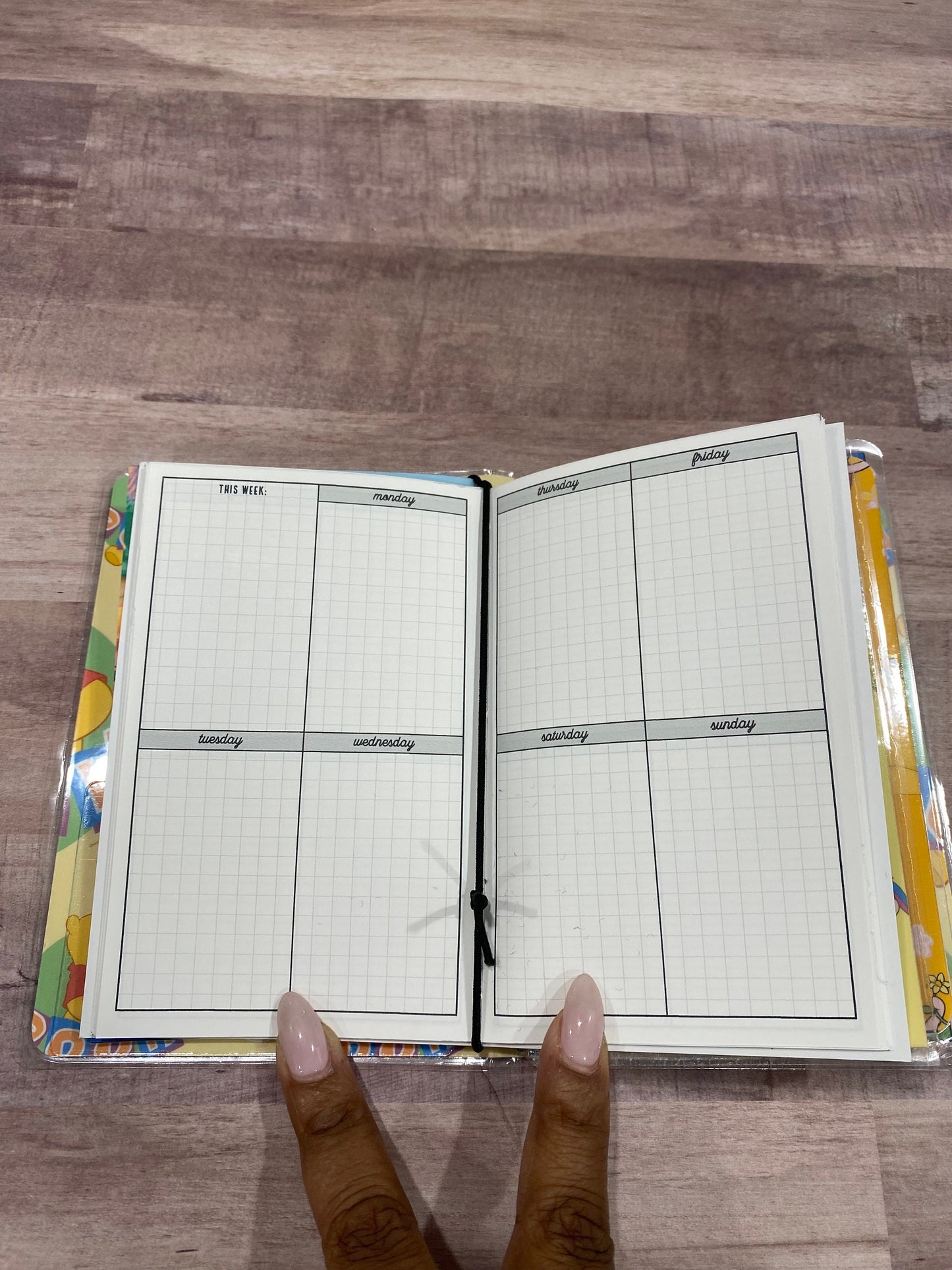 Winnie the Pooh Inspired B6 TN/B6 Travelers Notebook
