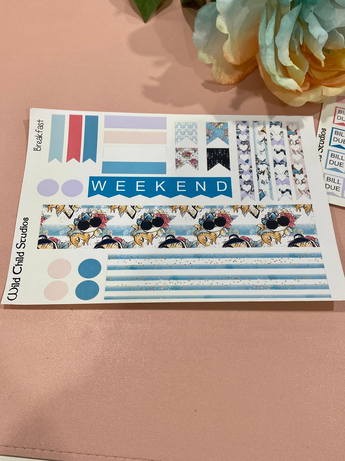 Breakfast Tiffany Happy Planner Classic Weekly Kit